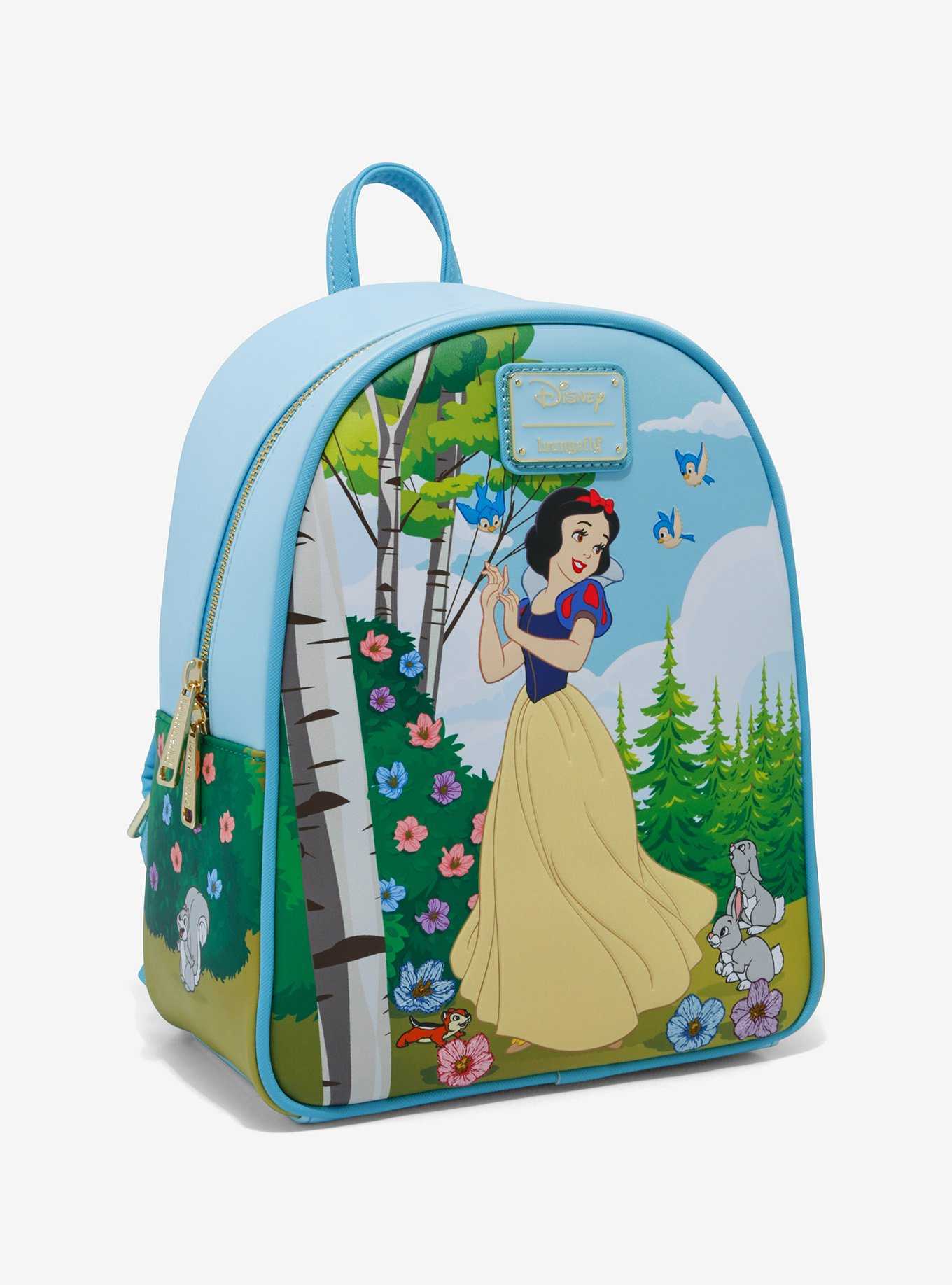 Loungefly Disney Snow White and the Seven Dwarfs Forest Animals Mini Backpack — BoxLunch Exclusive, , hi-res