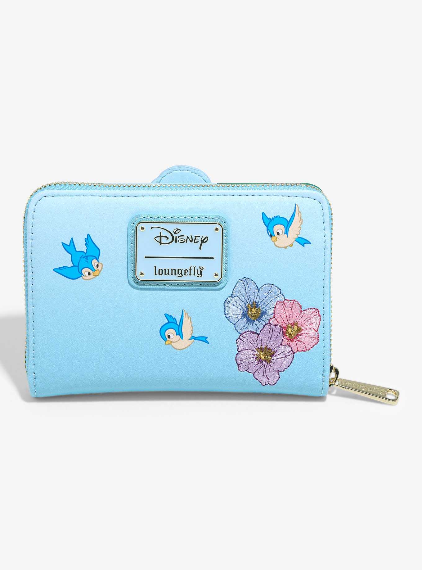 Loungefly Disney Snow White and the Seven Dwarfs Snow White Forest Animals Zip Wallet — BoxLunch Exclusive, , hi-res