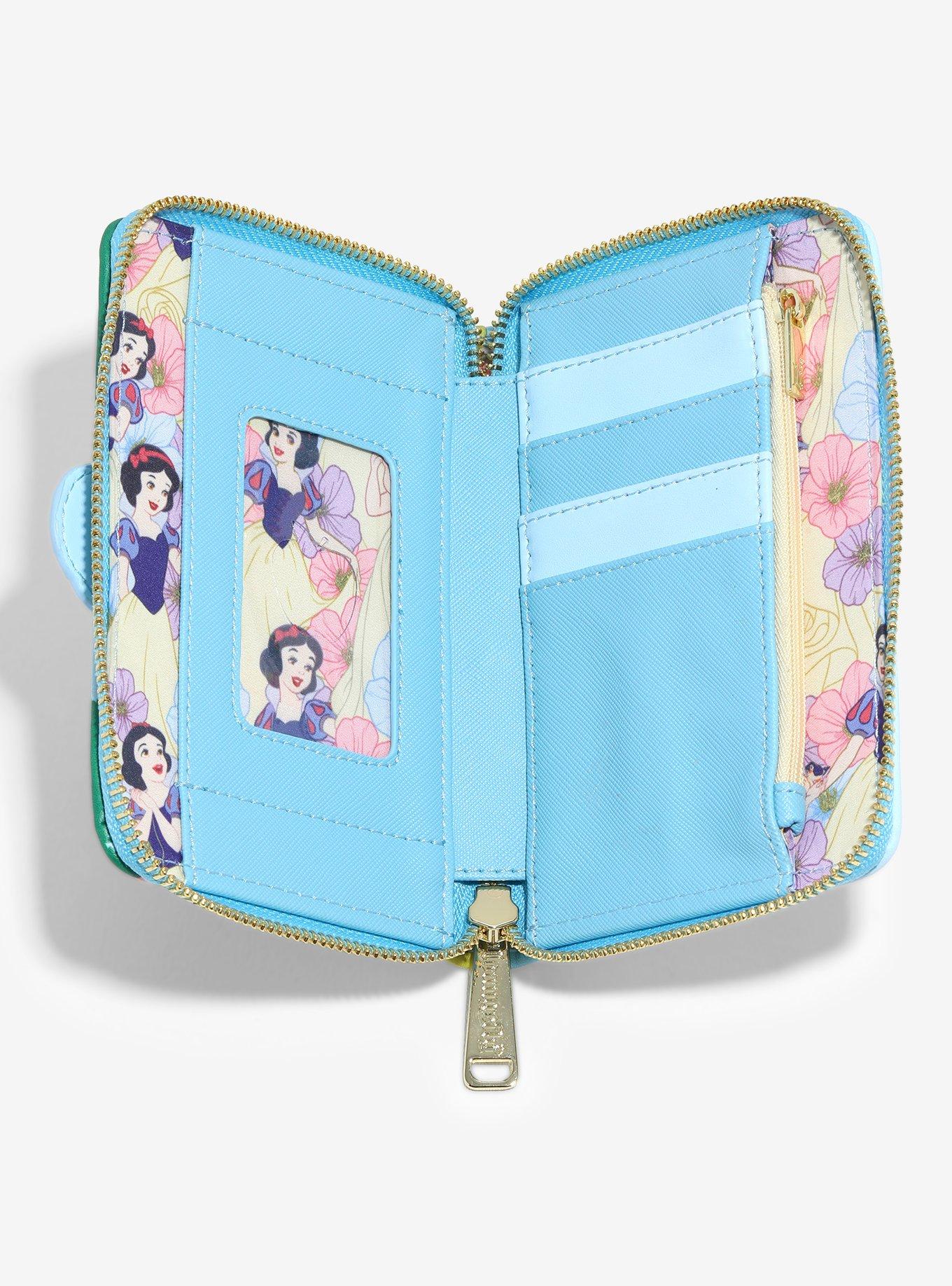 Loungefly Disney Snow White and the Seven Dwarfs Snow White Forest Animals Zip Wallet — BoxLunch Exclusive, , alternate