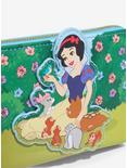 Loungefly Disney Snow White and the Seven Dwarfs Snow White Forest Animals Zip Wallet — BoxLunch Exclusive, , alternate