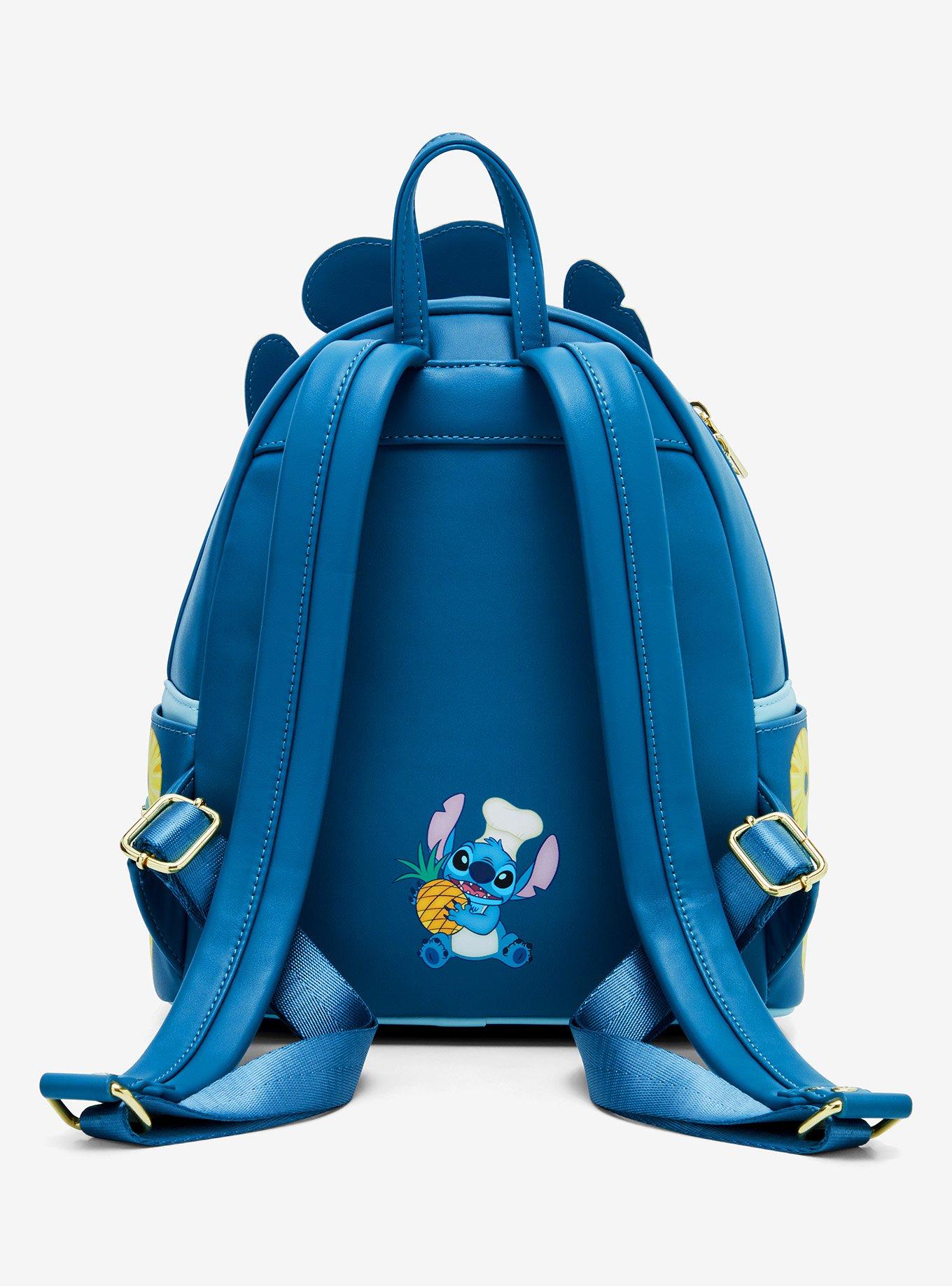 Loungefly Disney Lilo & Stitch Pineapple Pizza Scented Mini Backpack — BoxLunch Exclusive, , alternate