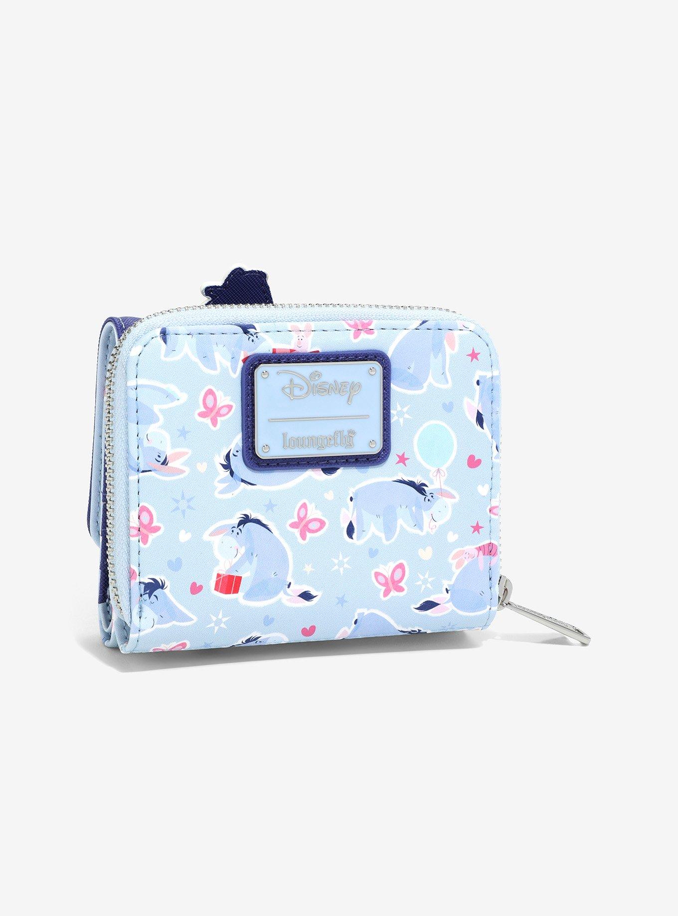 Loungefly Disney Winnie the Pooh Eeyore and Piglet Butterfly Wallet — BoxLunch Exclusive, , alternate