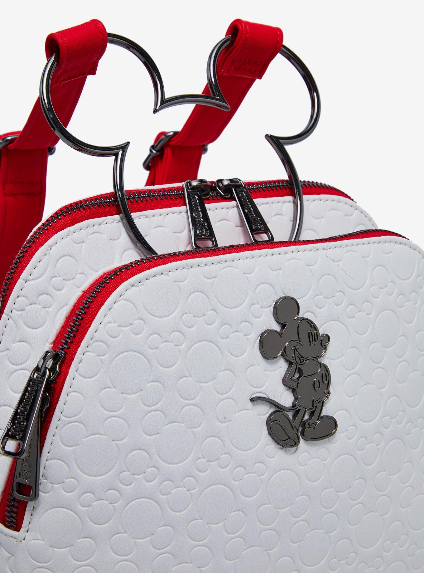 Loungefly Disney Mickey Mouse Figural Handle Mini Backpack — BoxLunch Exclusive, , alternate