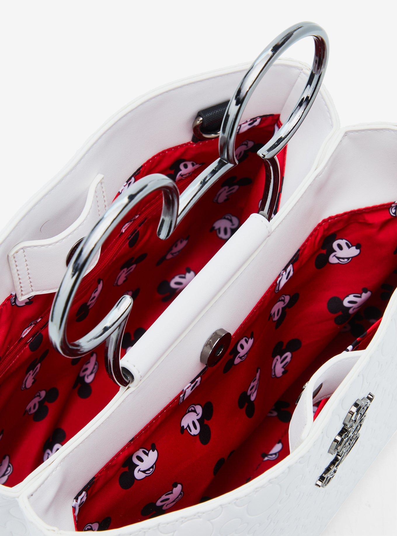 Loungefly Disney Mickey Mouse Figural Handle Handbag — BoxLunch Exclusive, , alternate