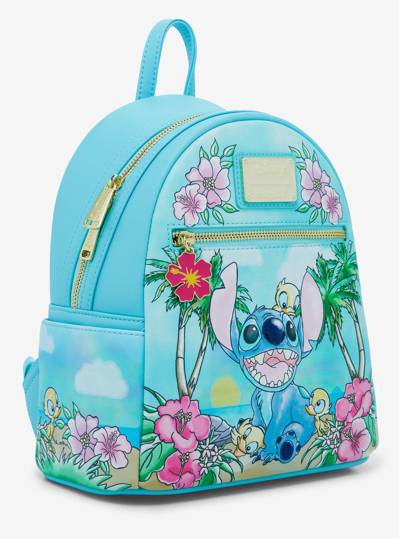 Loungefly Disney Lilo & Stitch Ducklings Beach Mini Backpack &mdash; BoxLunch Exclusive, , hi-res