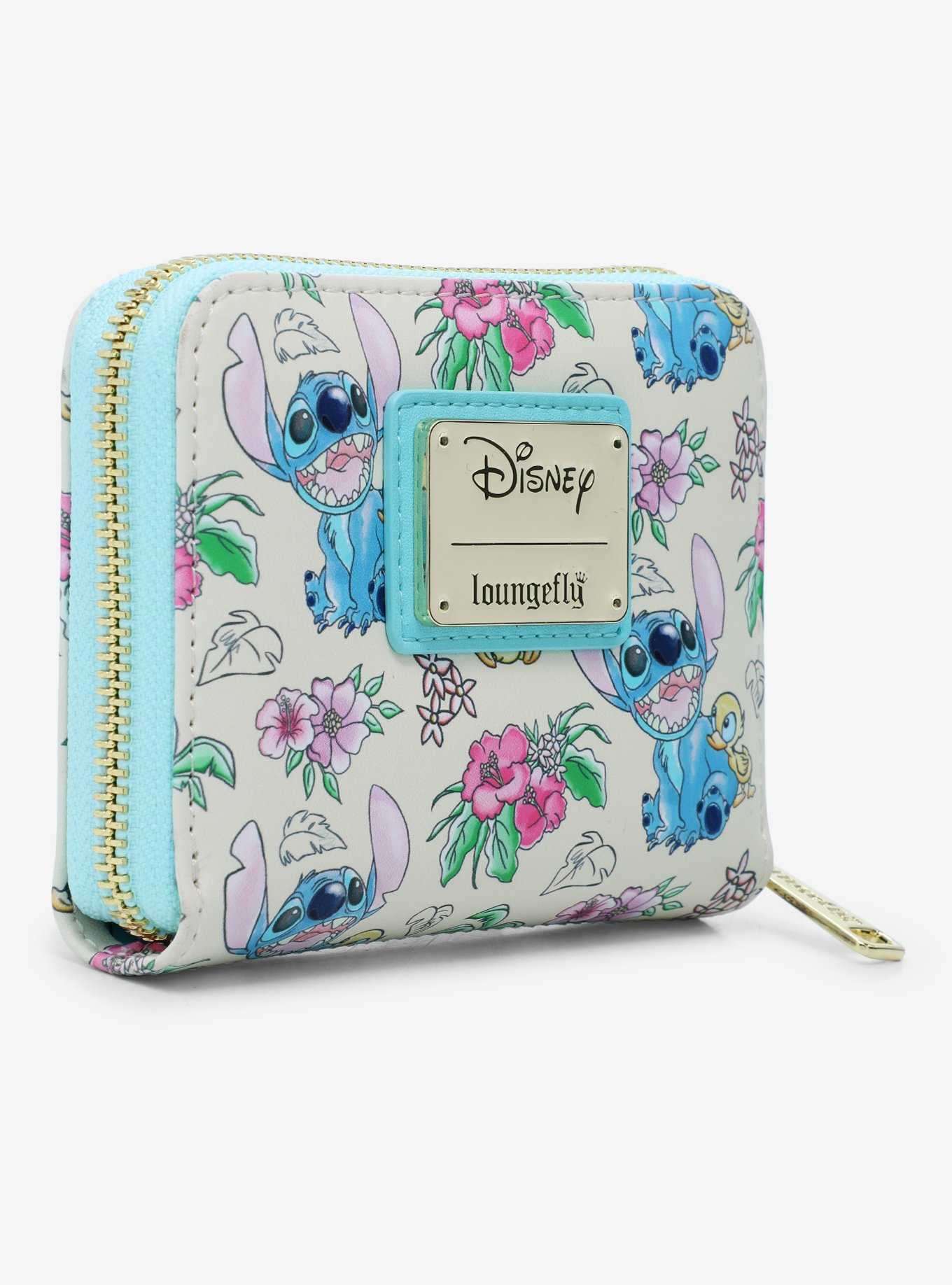 Loungefly Disney Lilo & Stitch Ducklings Beach Zip Wallet - BoxLunch Exclusive, , hi-res