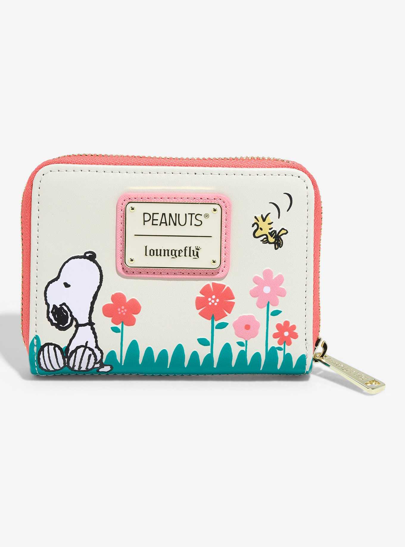 Loungefly Peanuts Snoopy and Woodstock Rain or Shine Zip Wallet — BoxLunch Exclusive, , hi-res