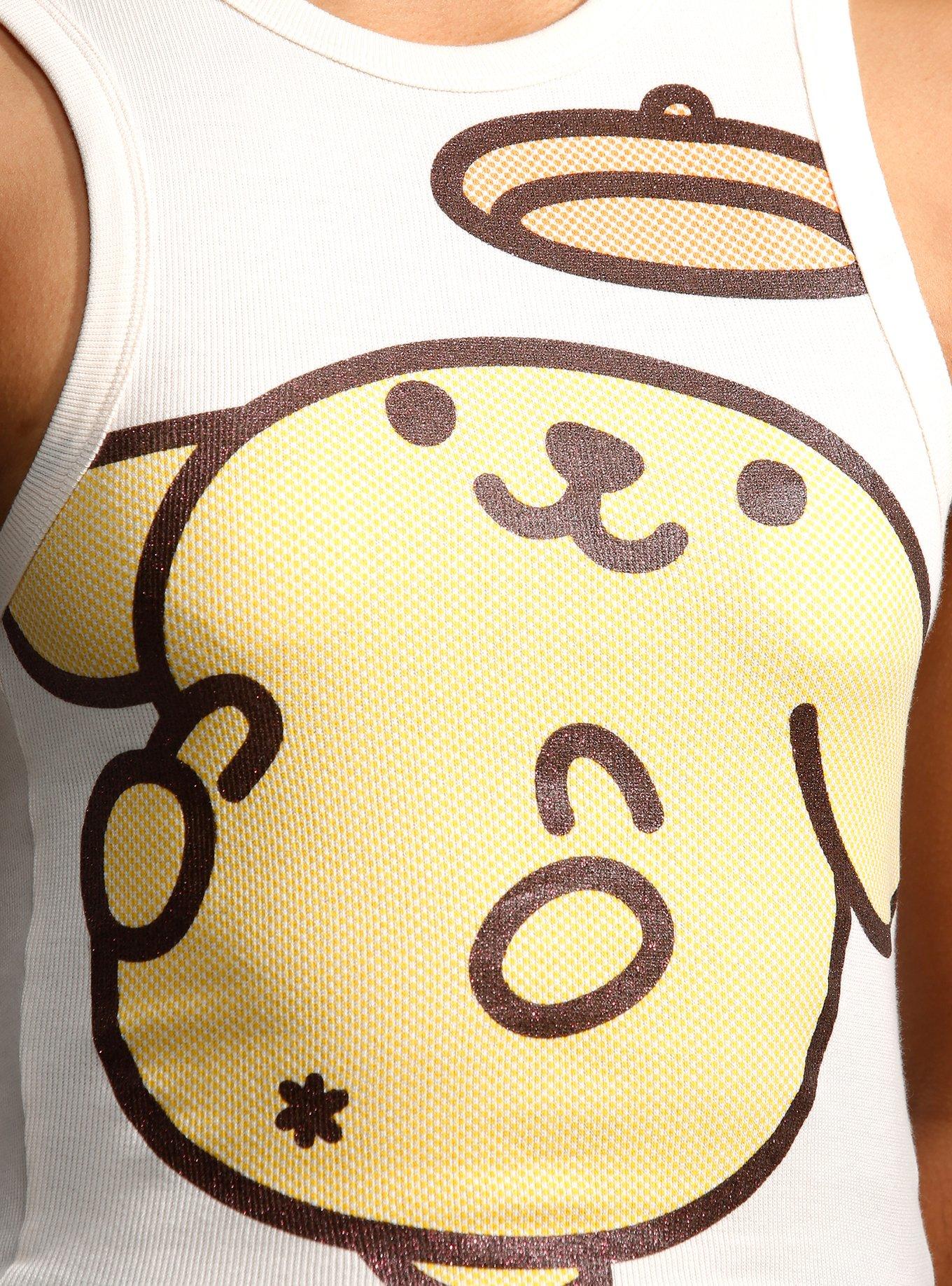 Pompompurin Jumbo Glitter Girls Tank Top, MULTI, alternate