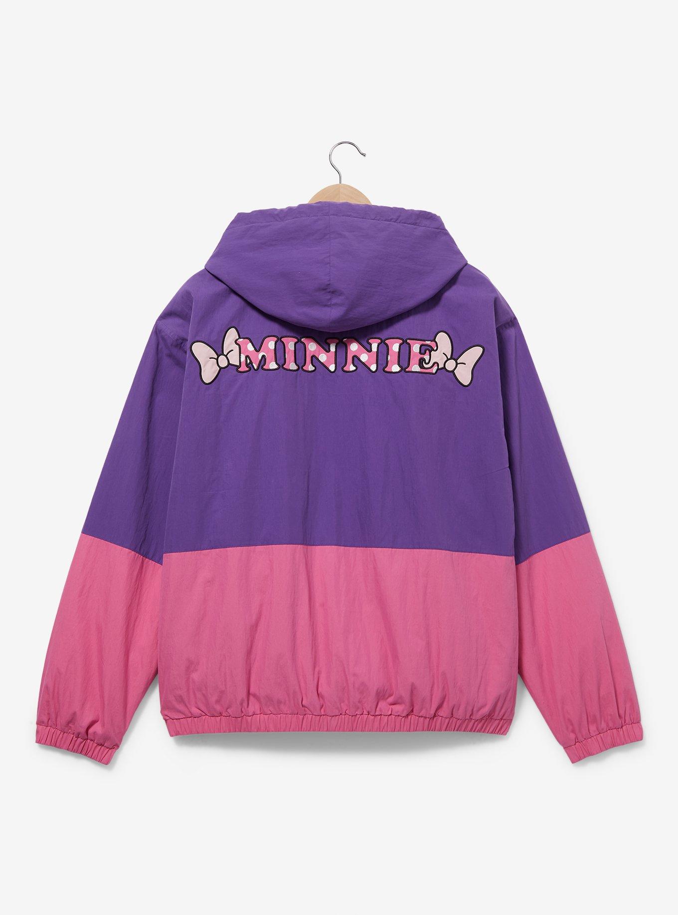 Disney Minnie Mouse Color Block Windbreaker - BoxLunch Exclusive, MULTI, alternate
