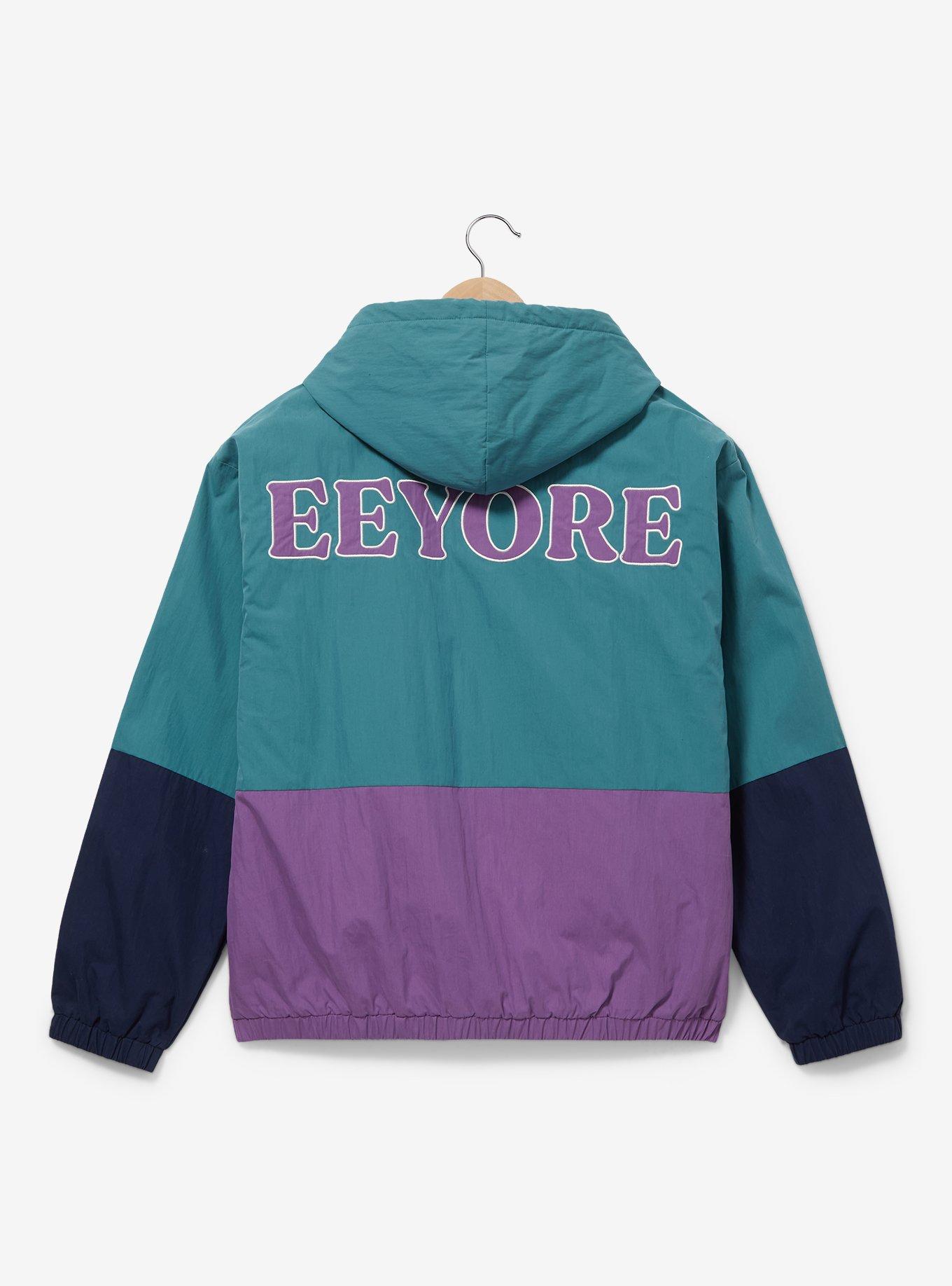 Disney Winnie the Pooh Eeyore Color Block Windbreaker - BoxLunch Exclusive, MULTI, alternate