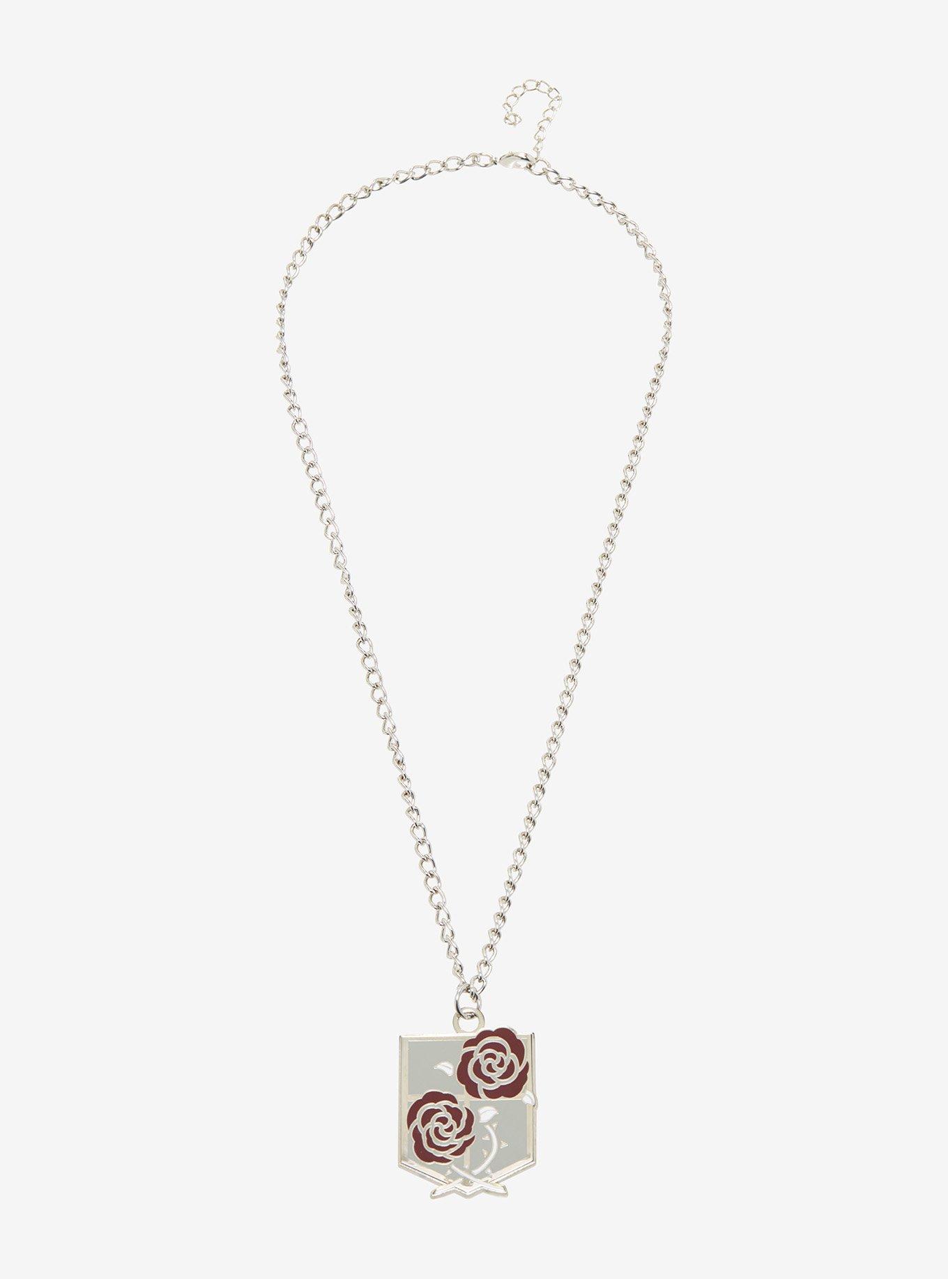 Attack On Titan Garrison Regiment Pendant Necklace, , hi-res