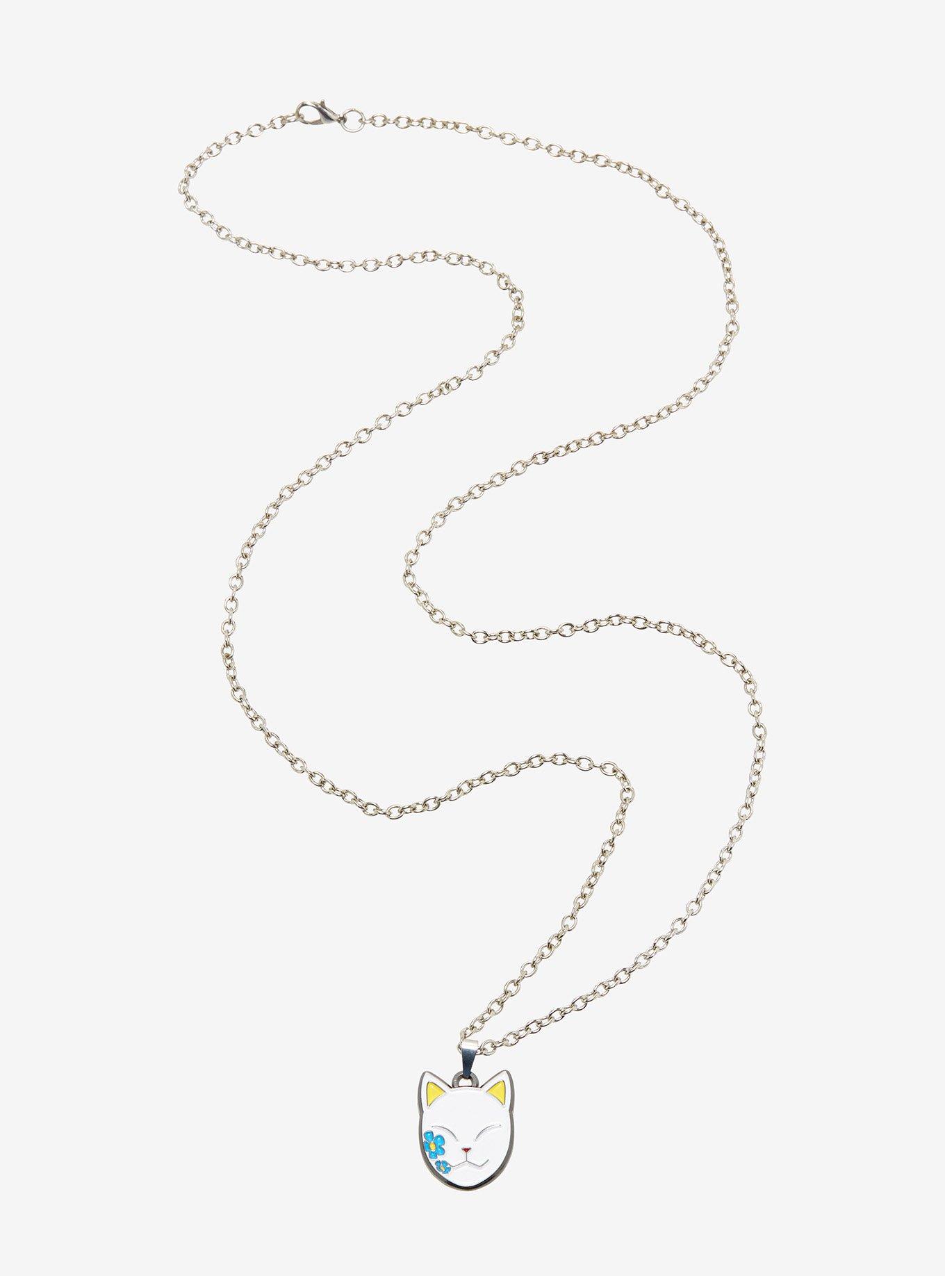 Demon Slayer: Kimetsu No Yaiba Makomo Warding Mask Necklace, , alternate