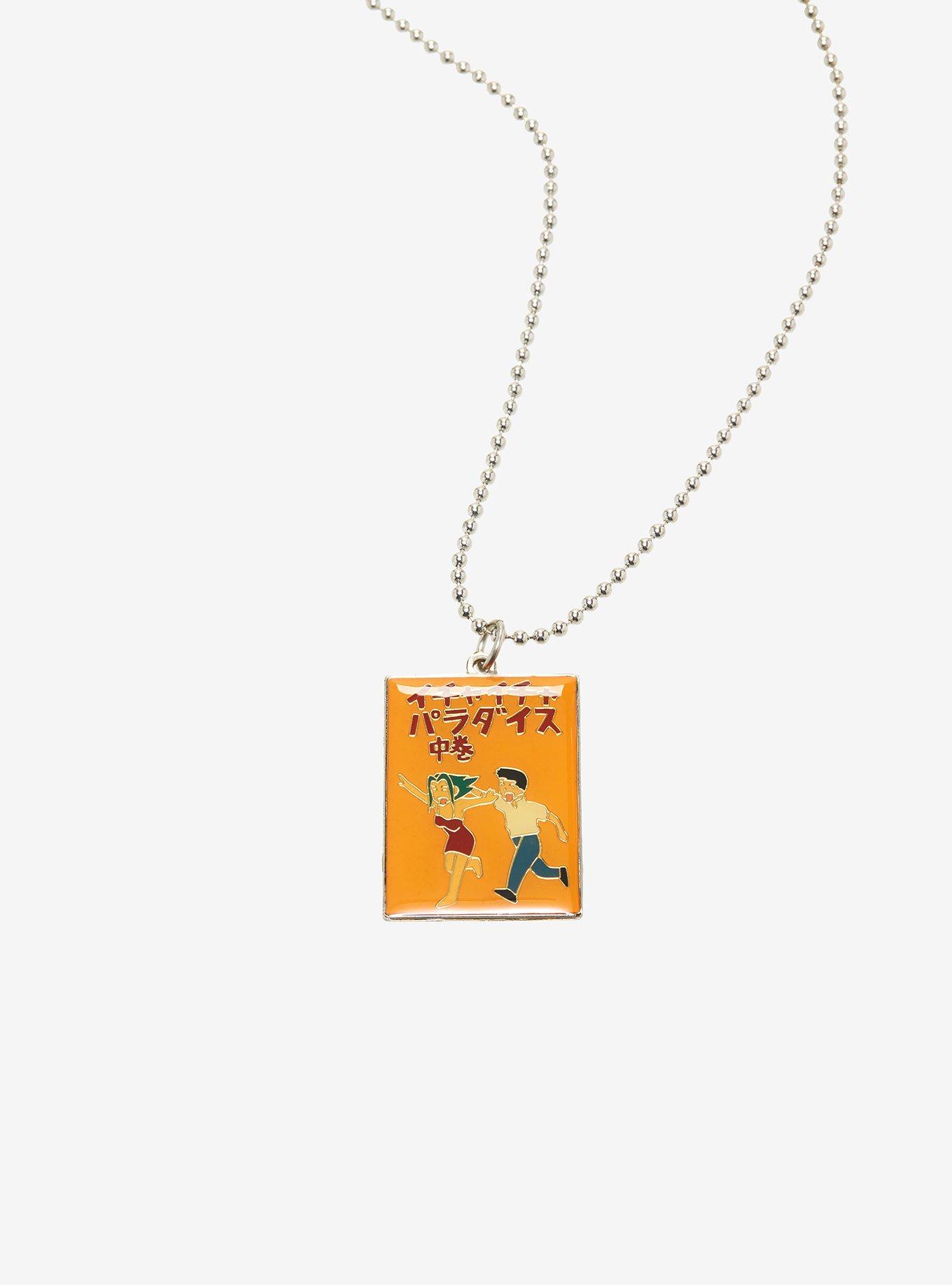 Naruto Shippuden Icha Icha Novel Necklace With Case, , alternate