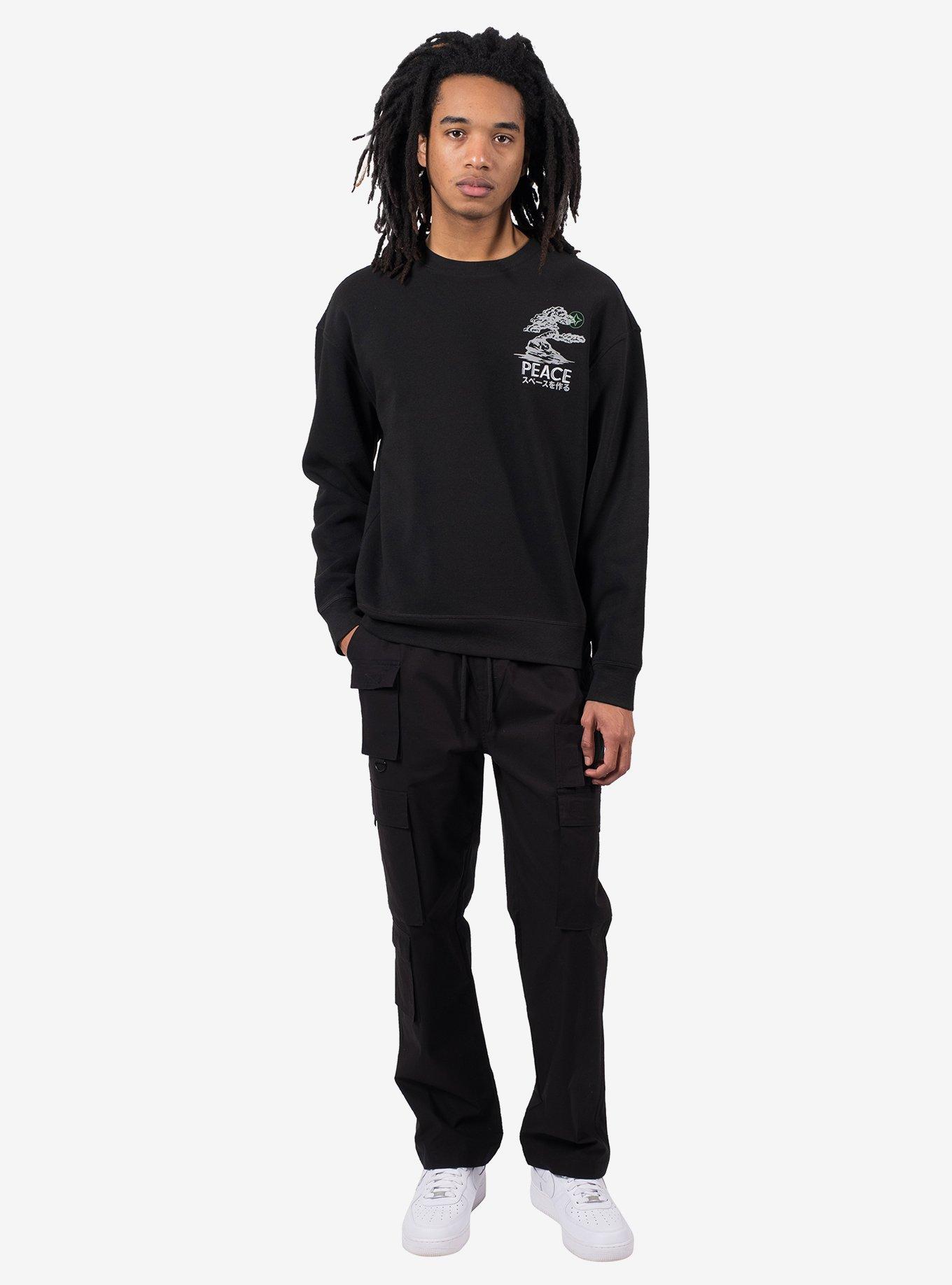 Poplin Multi Pocket Cargo Pant Black, BLACK, alternate