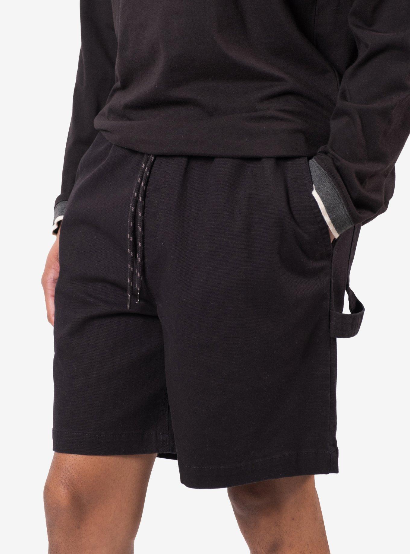 Canvas Carpenter 7" Inseam Short Black, BLACK, alternate