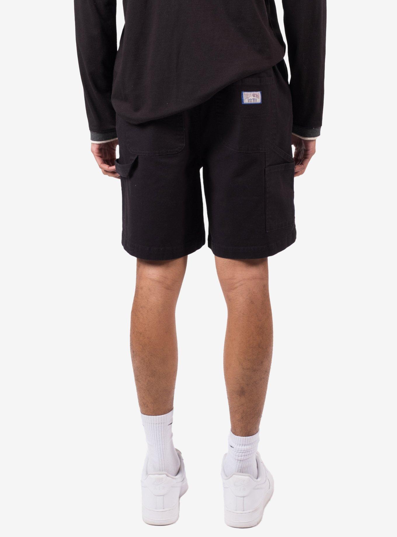 Canvas Carpenter 7" Inseam Short Black, BLACK, alternate