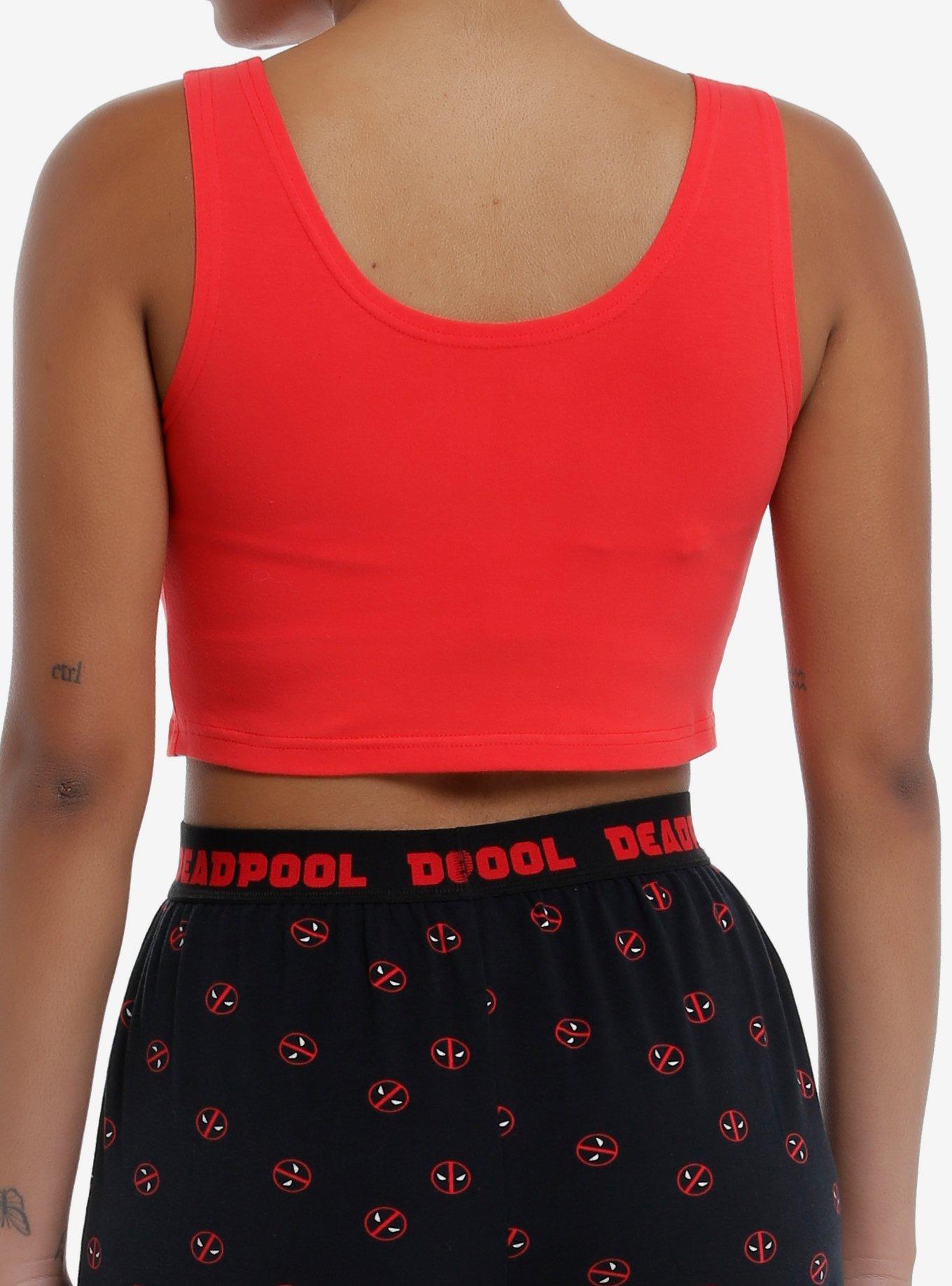 Marvel Deadpool Girls Lounge Set, RED, alternate