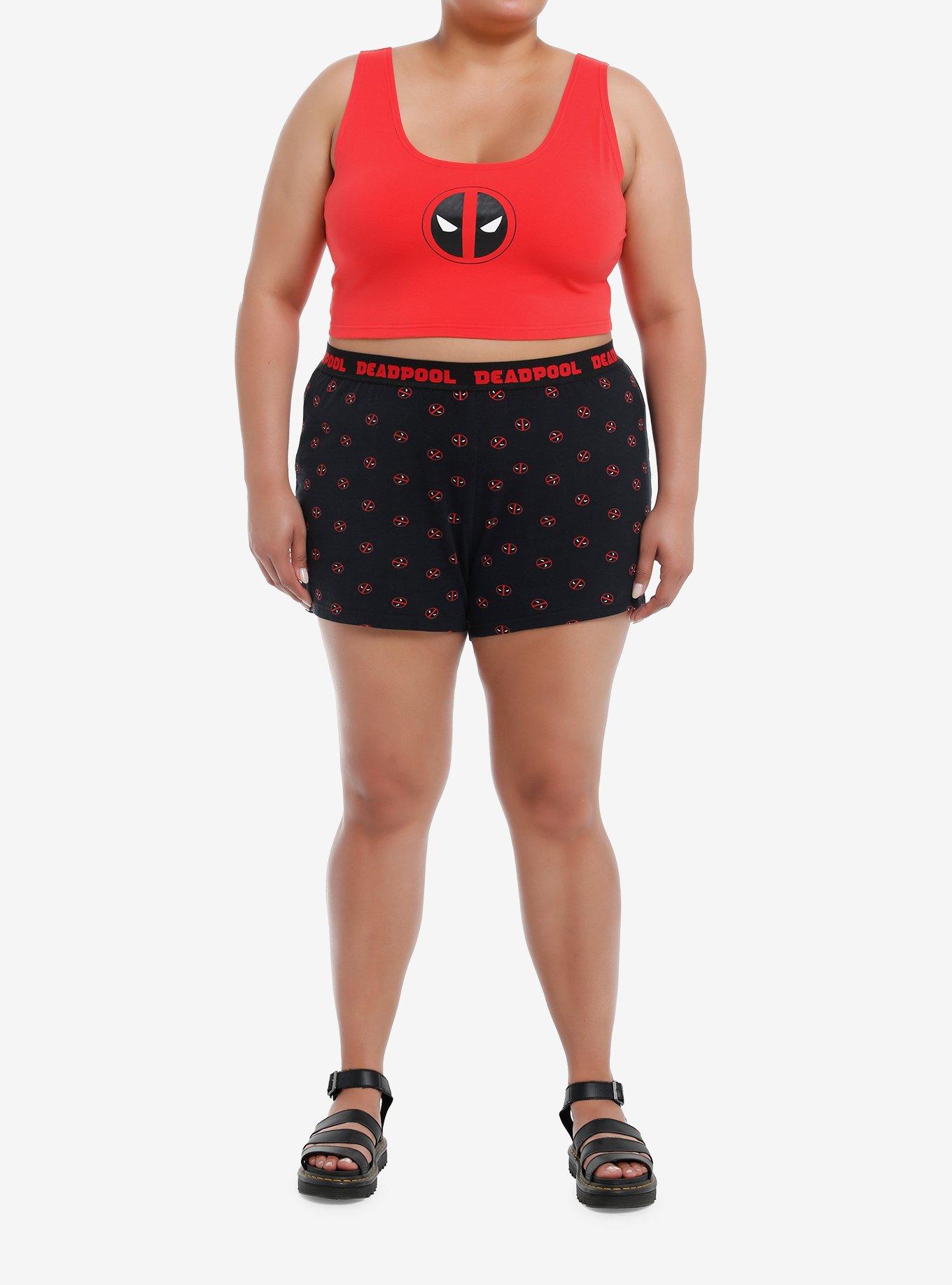 Marvel Deadpool Girls Lounge Set Plus