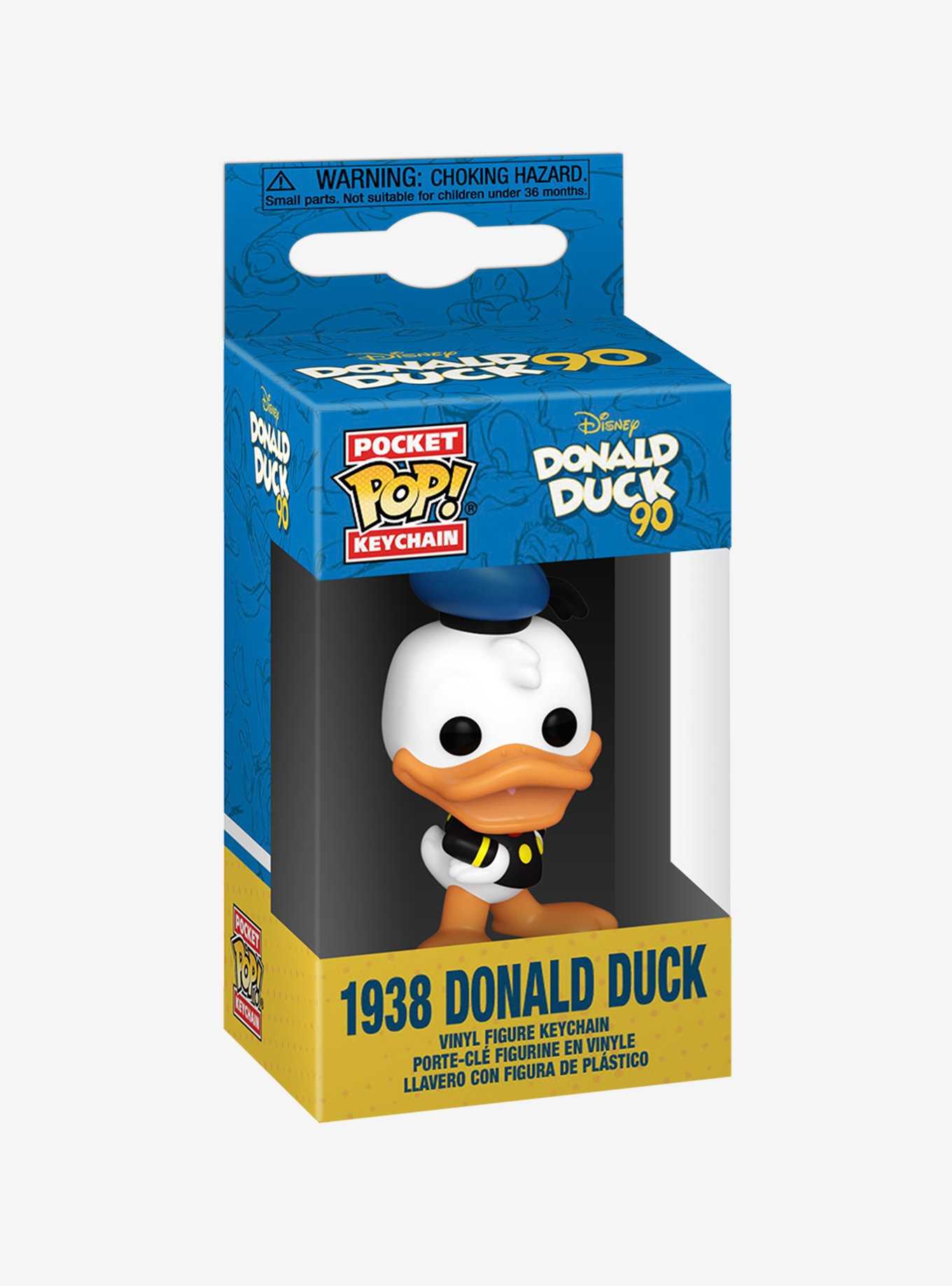 Funko Disney Donald Duck 90 Pocket Pop! 1938 Donald Duck Vinyl Key Chain, , hi-res