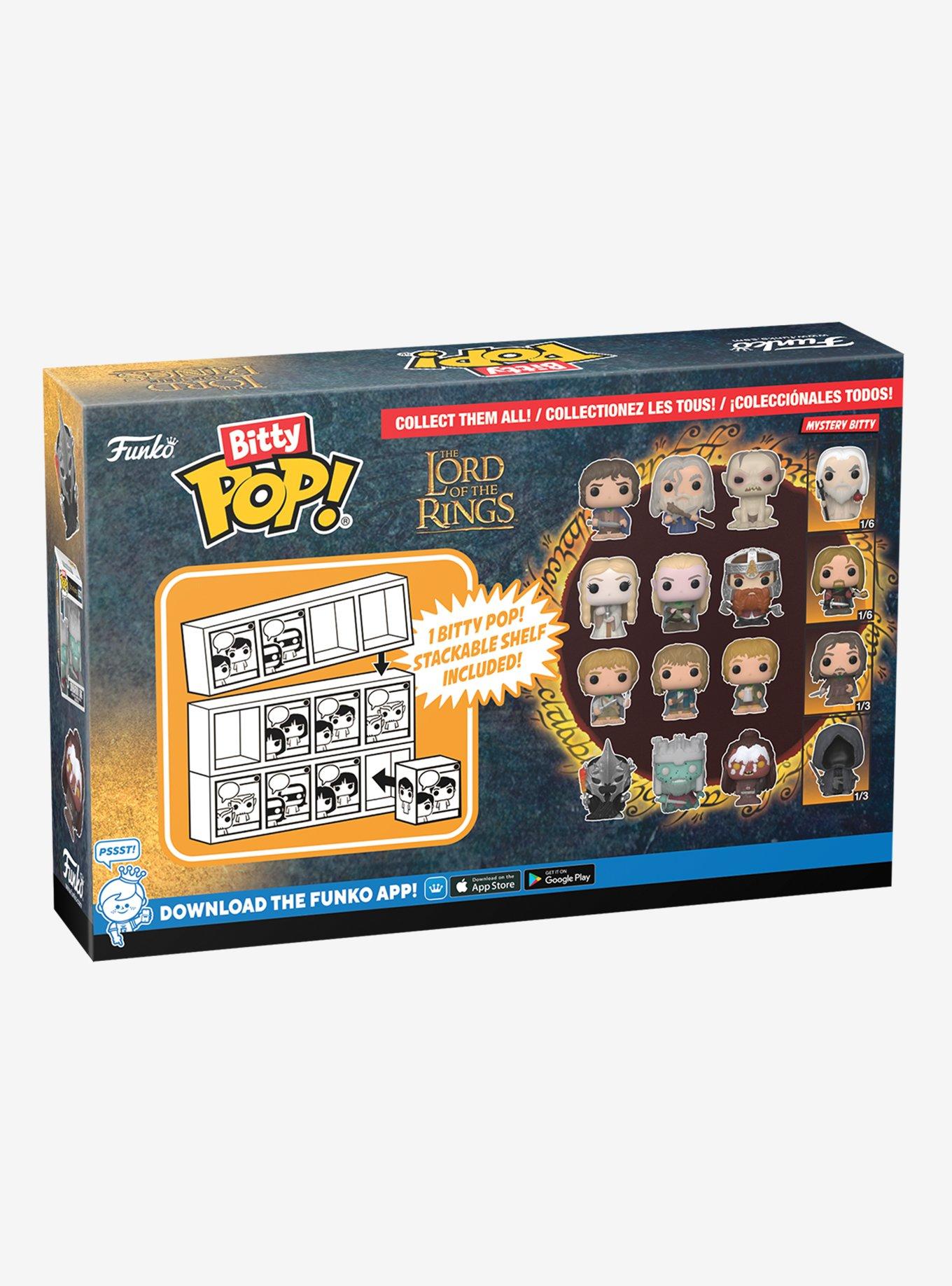 Funko The Lord Of The Rings Bitty Pop! Frodo Baggins & More Vinyl Figure Set, , alternate