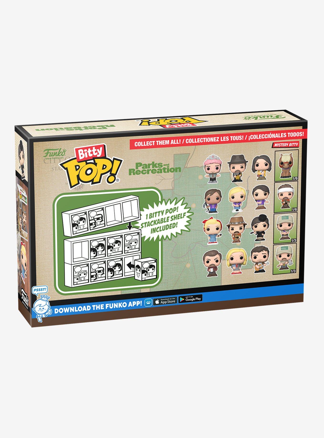 Funko Parks And Recreation Bitty Pop! Andy Dwyer & More Vinyl Figure Set, , alternate