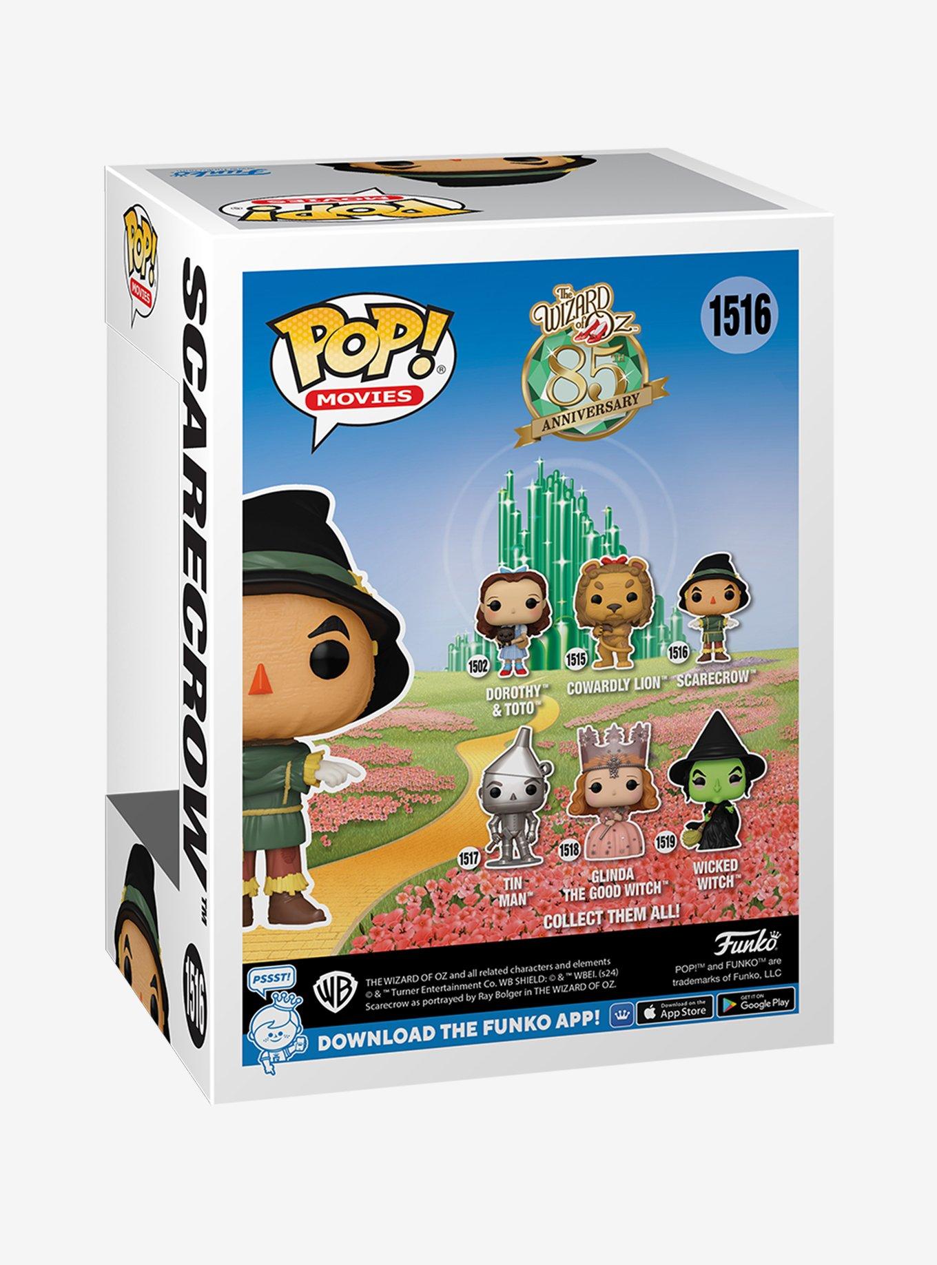 Funko Pop! Movies The Wizard of Oz 85th Anniversary Scarecrow Vinyl Figure, , alternate