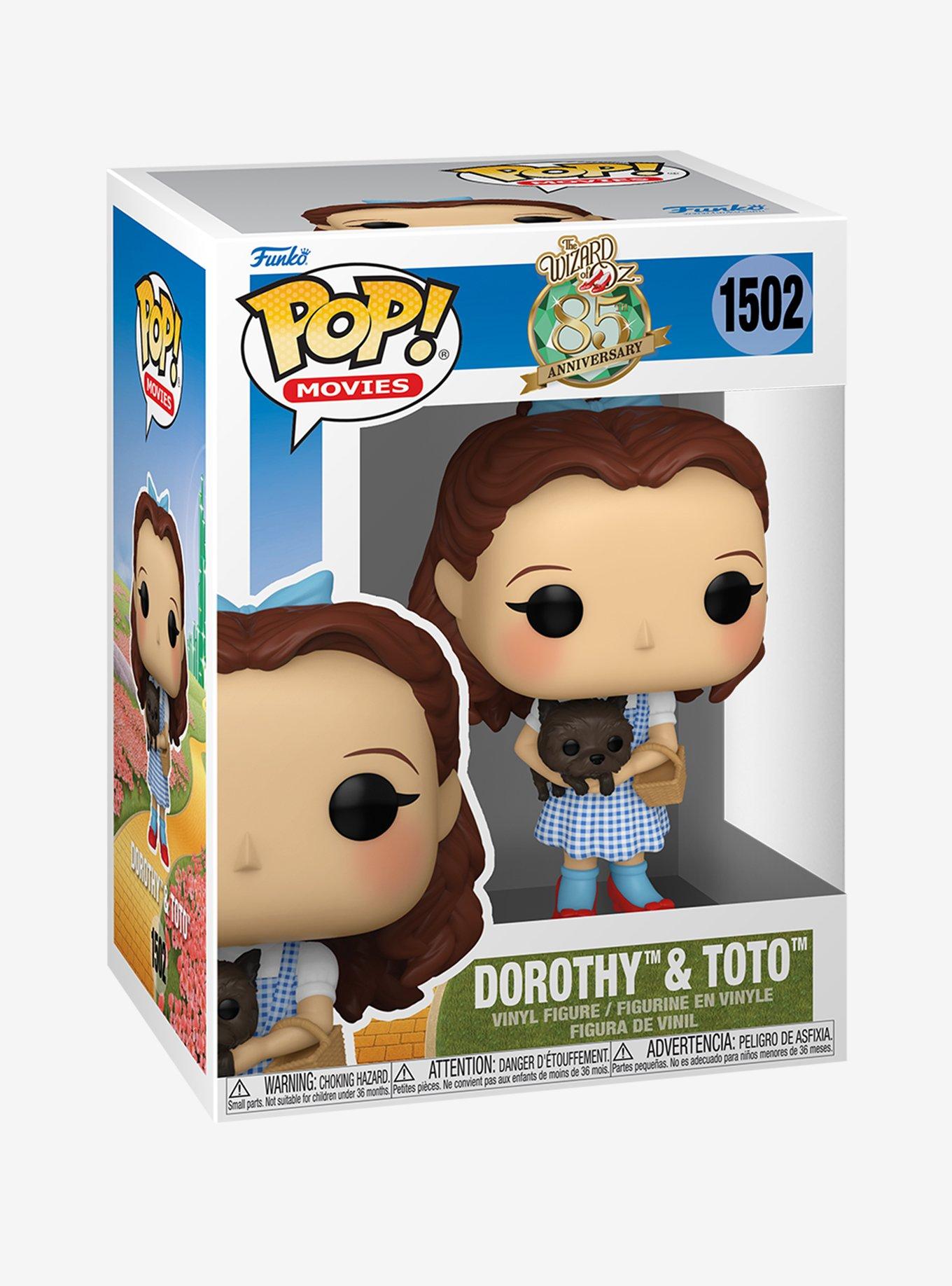 Funko Pop! Movies The Wizard of Oz 85th Anniversary Dorothy & Toto Vinyl Figure, , alternate