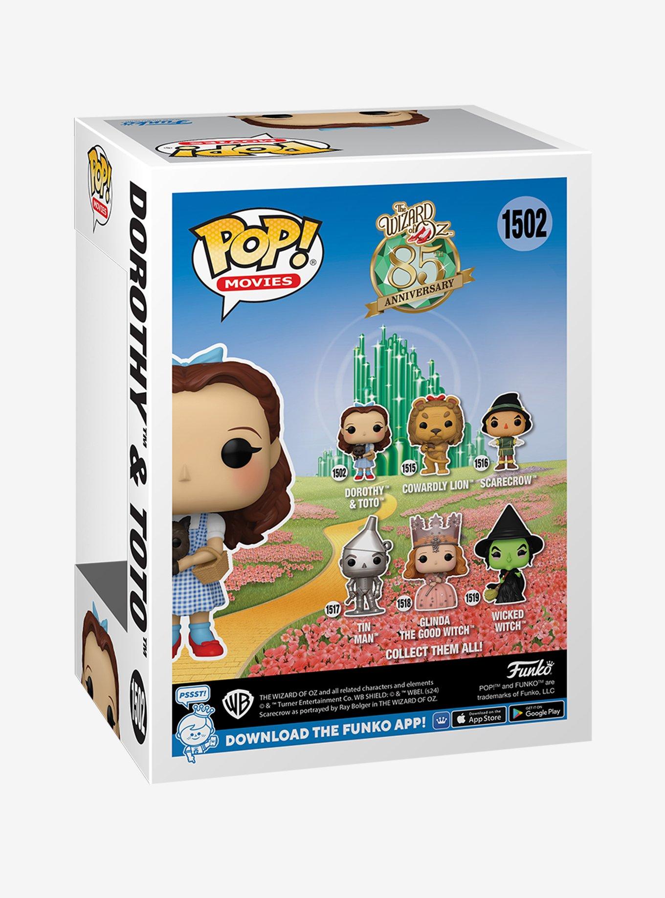 Funko Pop! Movies The Wizard of Oz 85th Anniversary Dorothy & Toto Vinyl Figure, , alternate