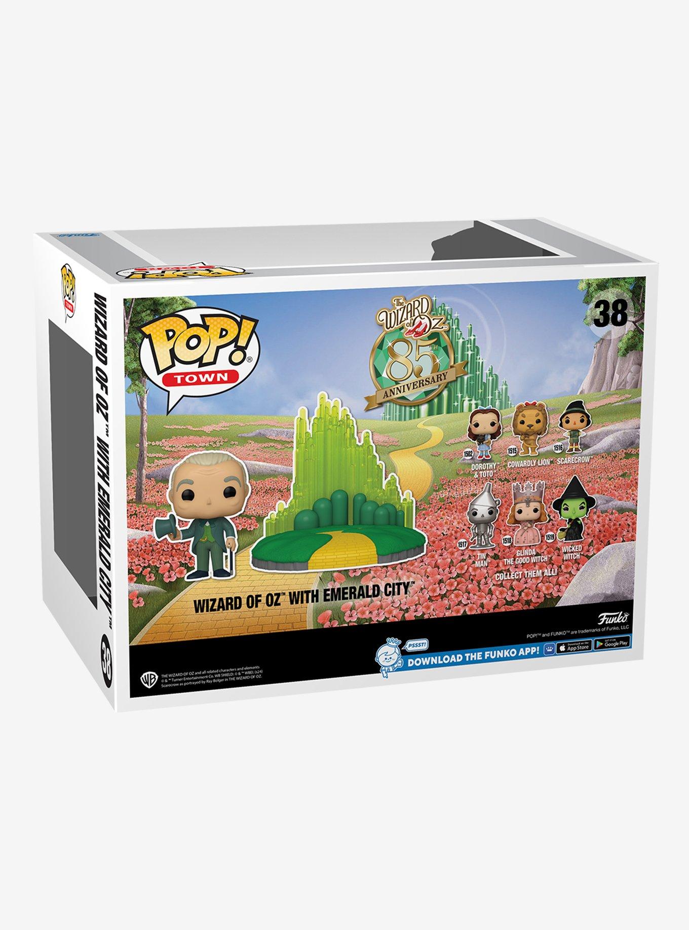 Funko Pop! Town The Wizard of Oz 85th Anniversary Wizard of Oz with Emerald City Vinyl Figure Set, , alternate