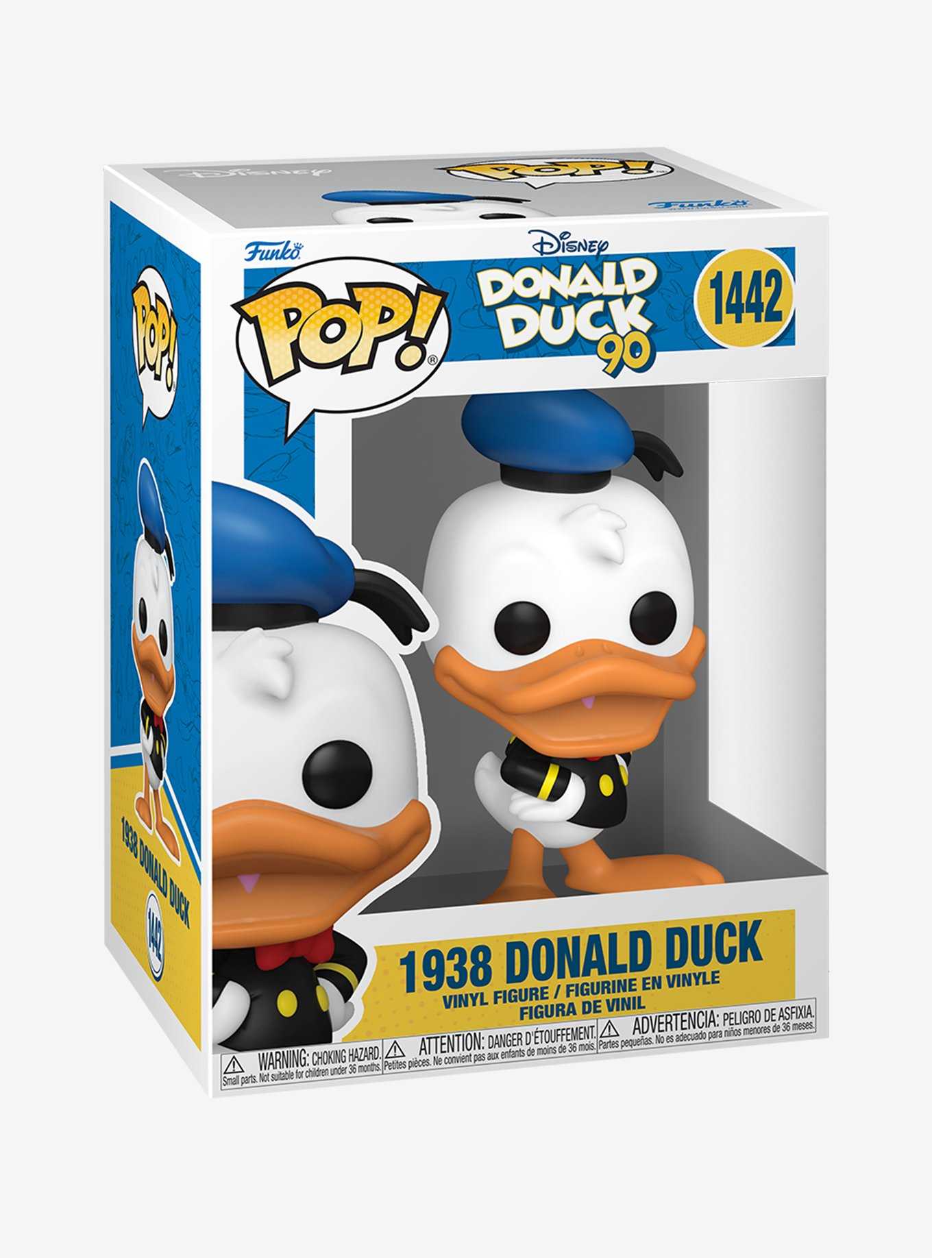 Funko Disney Pop! Donald Duck 90th Anniversary 1938 Donald Duck Vinyl Figure, , hi-res
