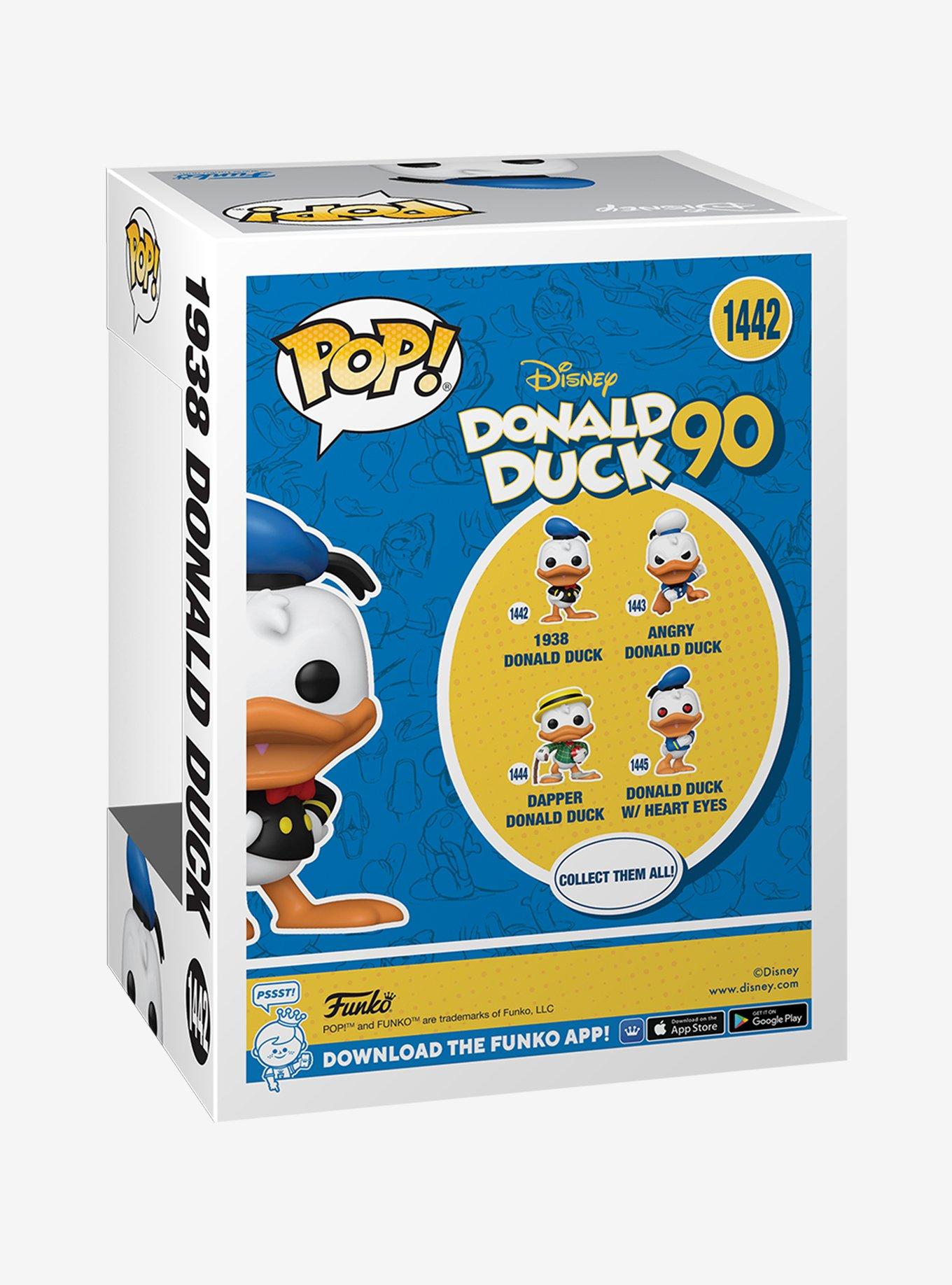 Funko Disney Pop! Donald Duck 90th Anniversary 1938 Donald Duck Vinyl Figure, , alternate