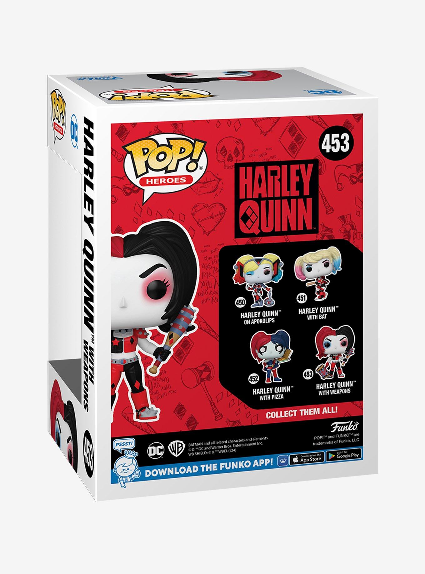 Funko DC Comics Pop! Heroes Harley Quinn With Weapons Vinyl Figure, , alternate