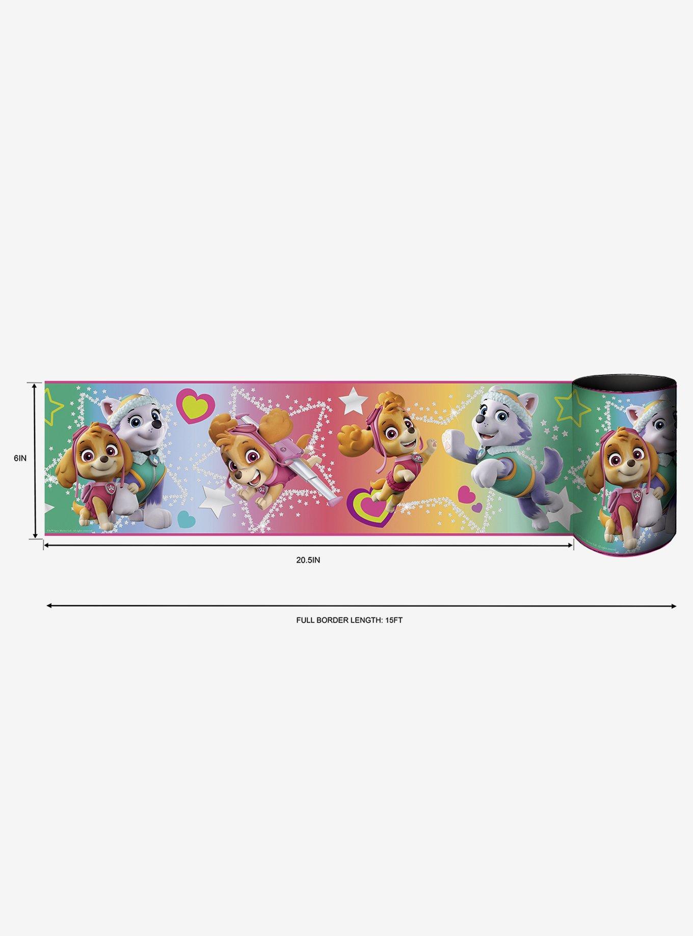 Paw Patrol Skye and Everest Peel & Stick Wallpaper Border, , hi-res