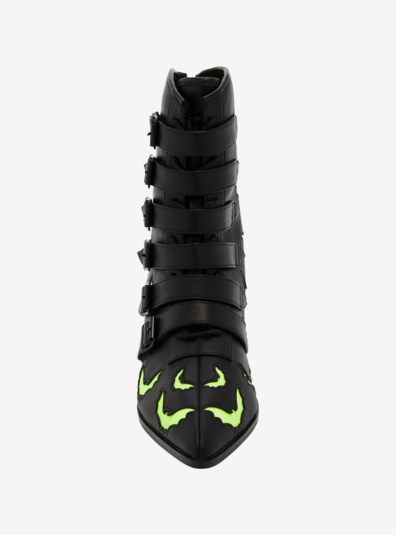 Strange Cvlt Glow-In-The-Dark Bat Coven Booties, MULTI, alternate