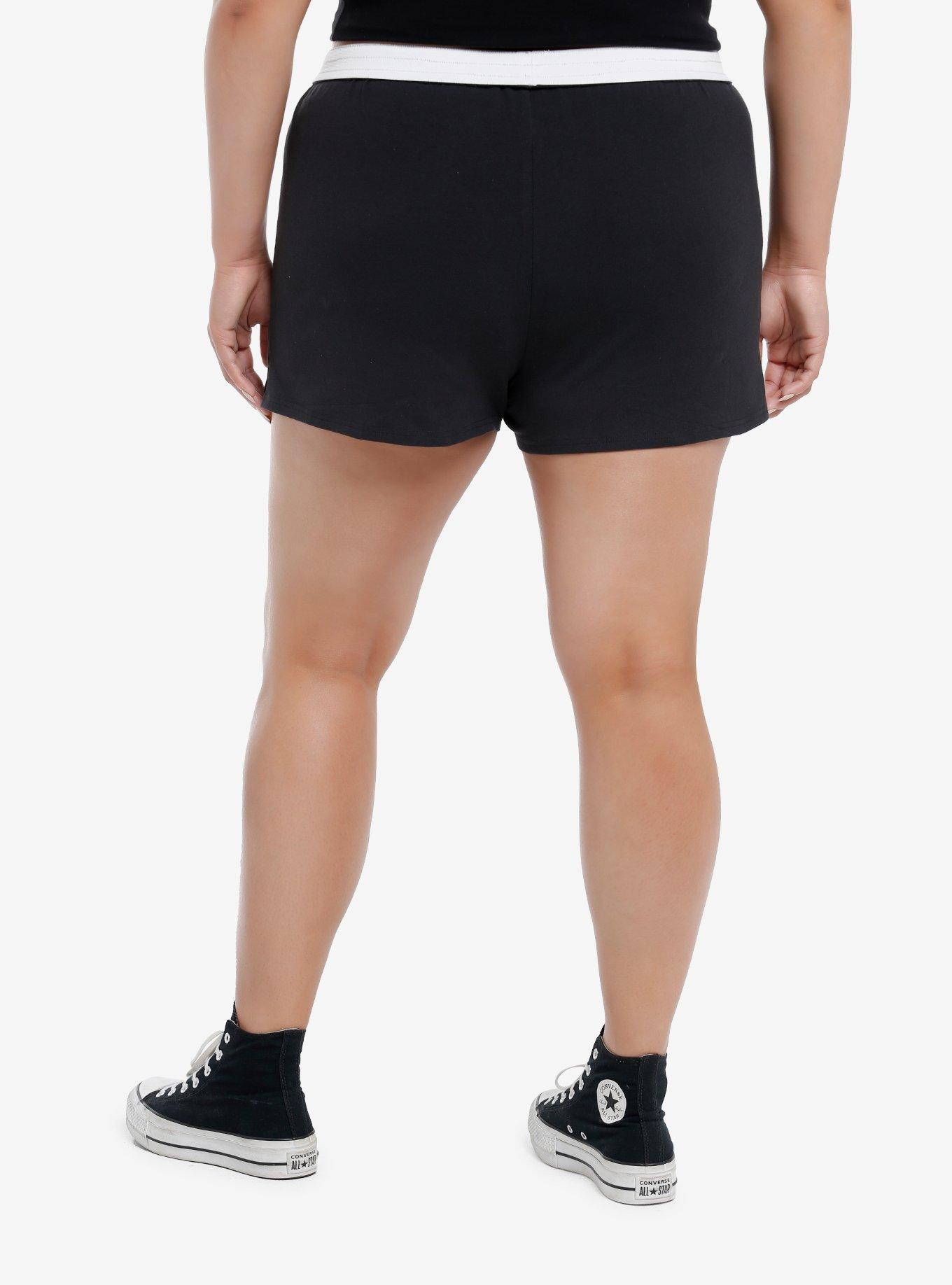 Sonic The Hedgehog Shadow Girls Lounge Shorts Plus Size, , hi-res