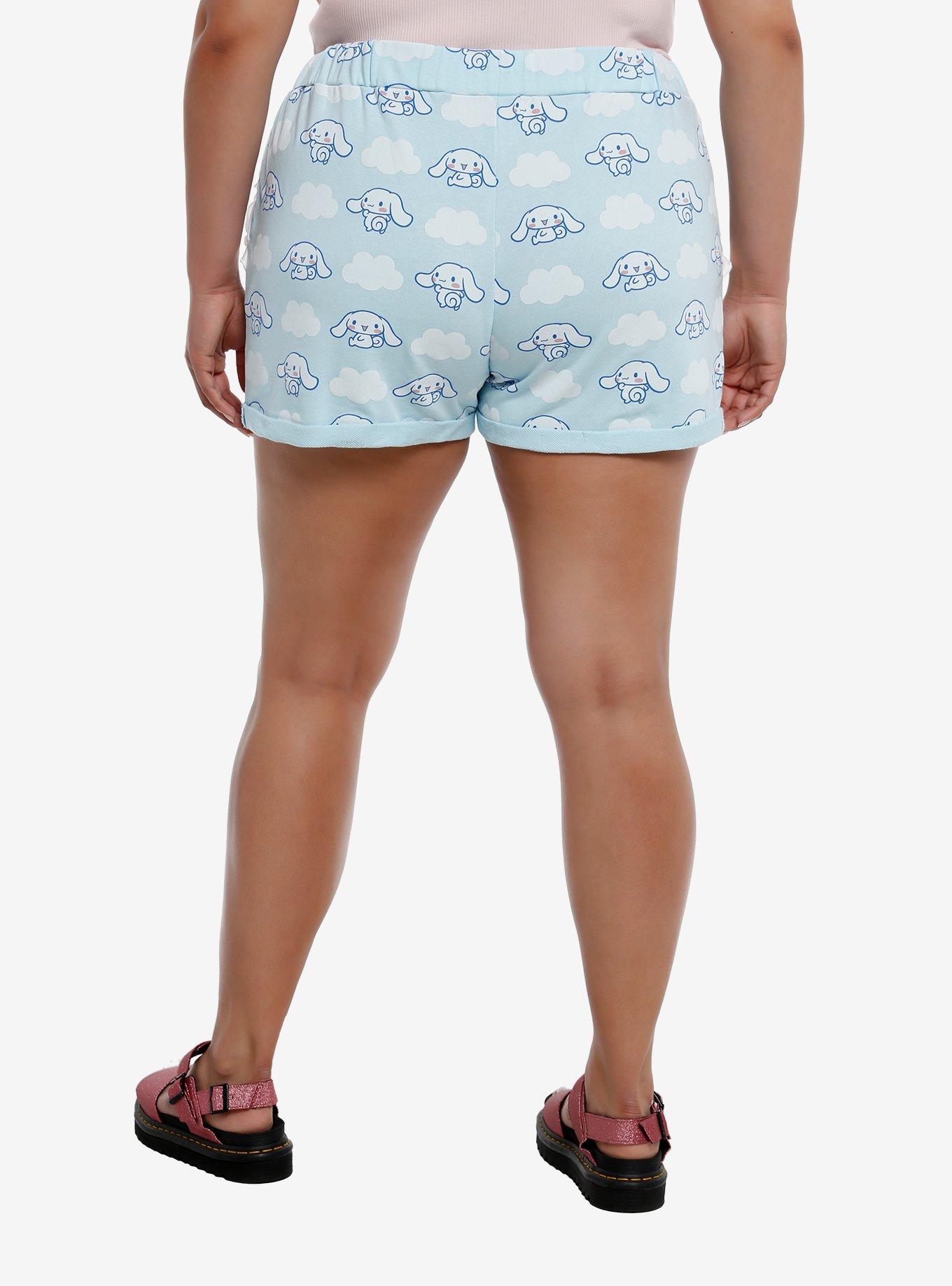 Cinnamoroll Cloud Lounge Shorts Plus Size, , alternate