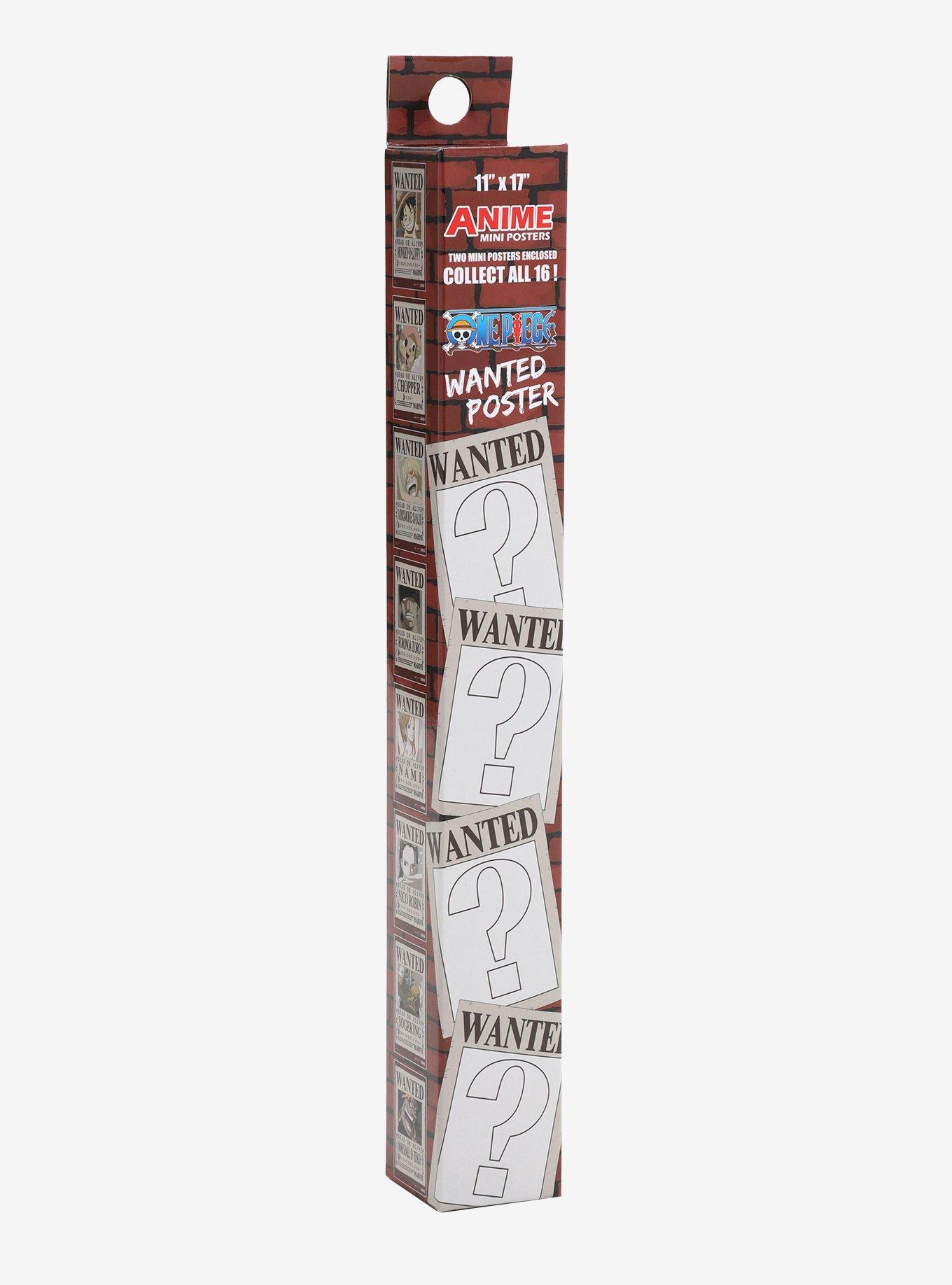 One Piece Wanted Dead or Alive Character Blind Box Posters, , alternate