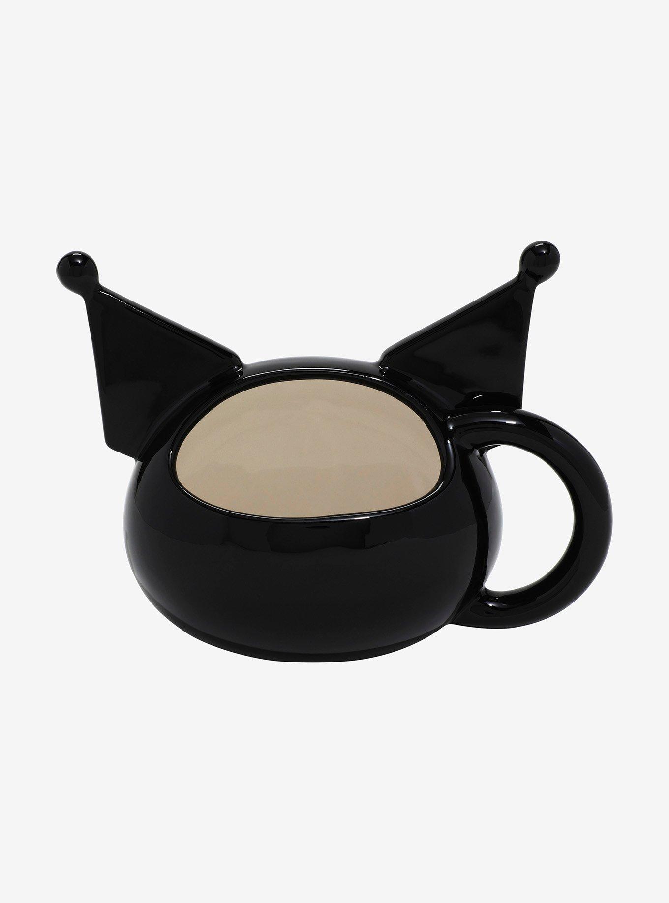 Sanrio Kuromi Figural Face Mug, , alternate