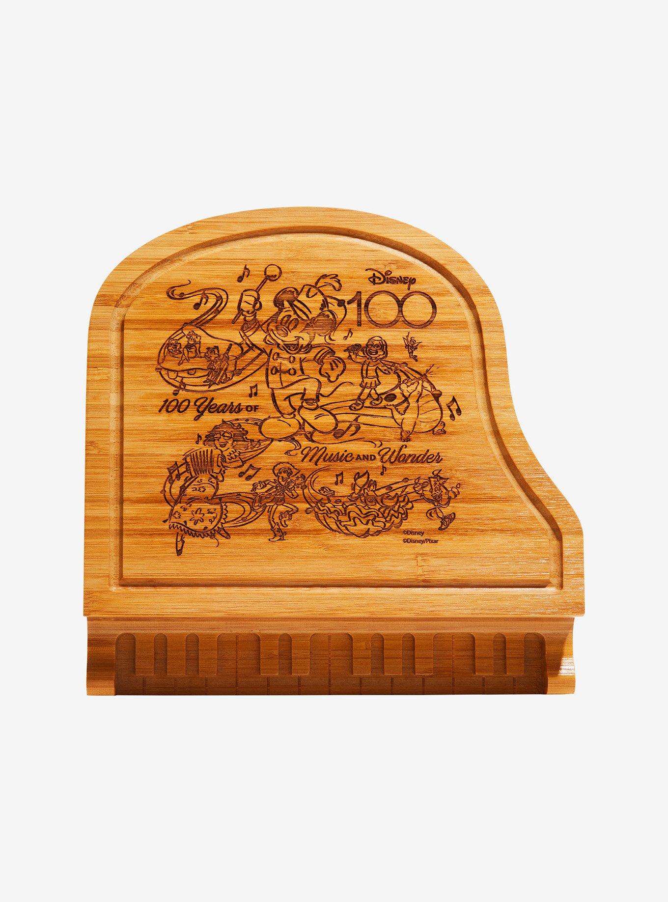 Disney 100 Piano Cheese Board and Tools Set, , alternate