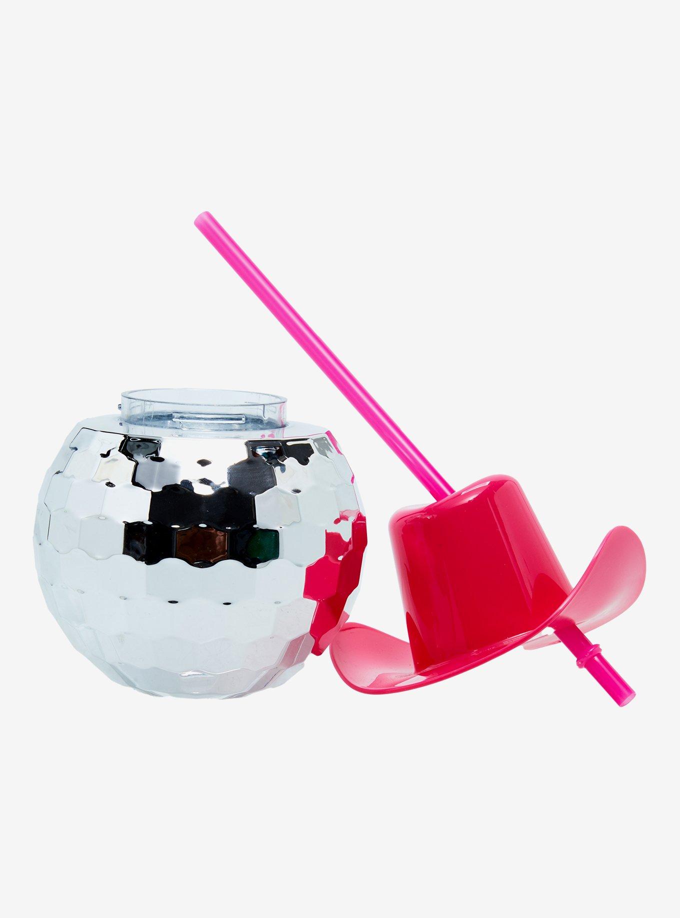Cowboy Hat Disco Ball Straw Cup, , alternate