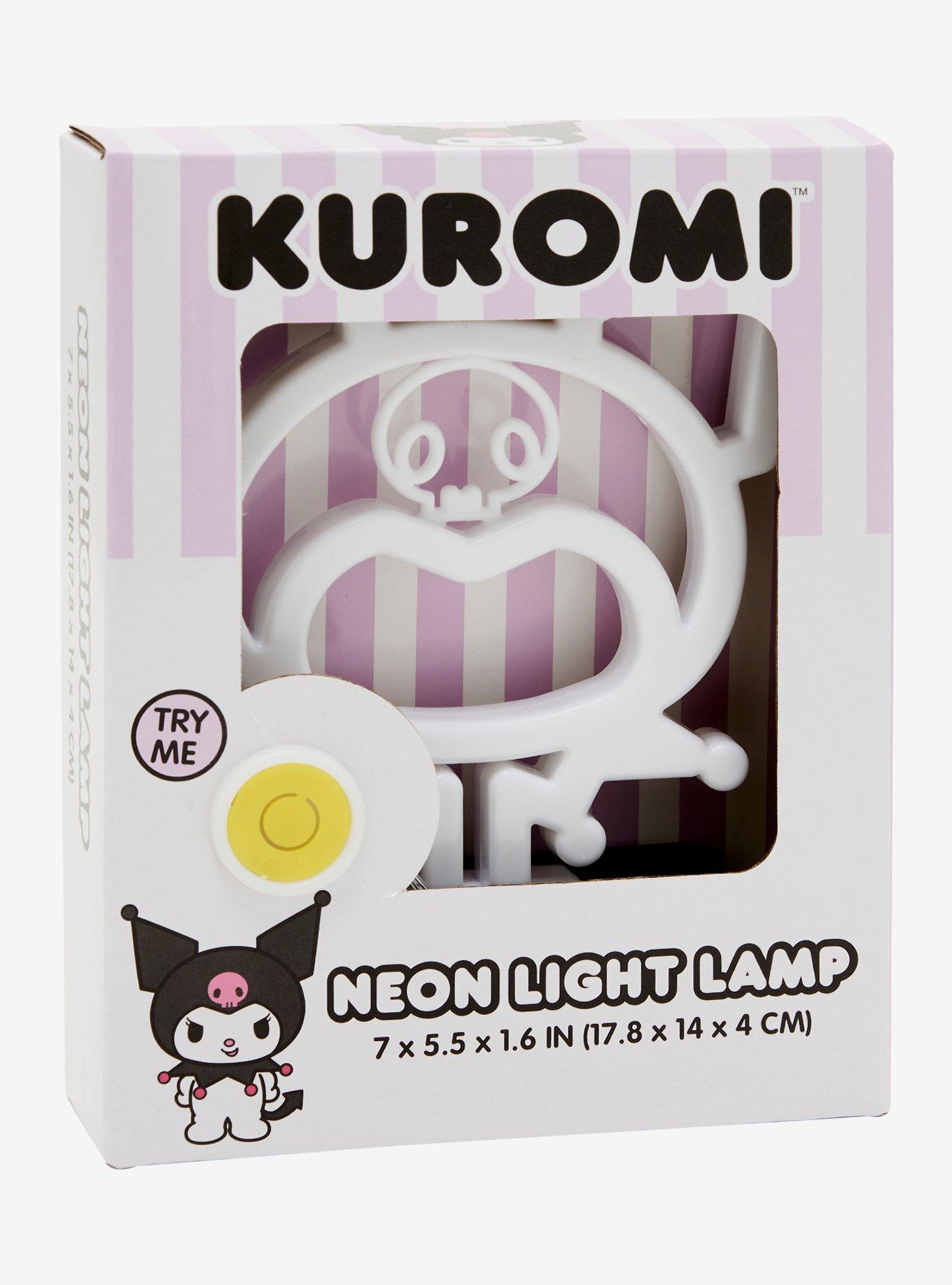 Sanrio Kuromi Silhouette Neon Desk Lamp