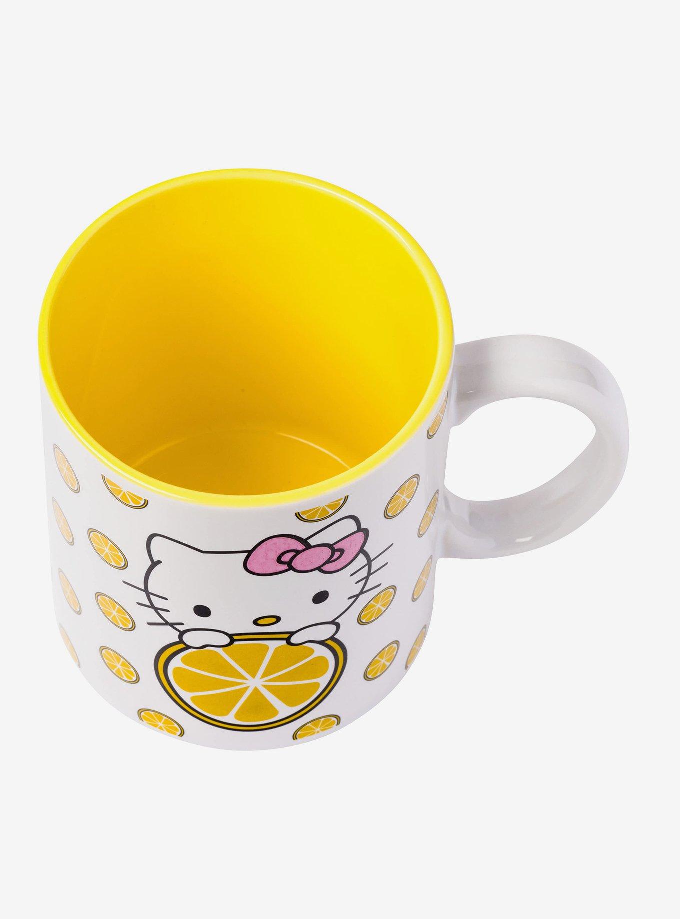 Sanrio Hello Kitty Lemon Allover Print Mug, , alternate