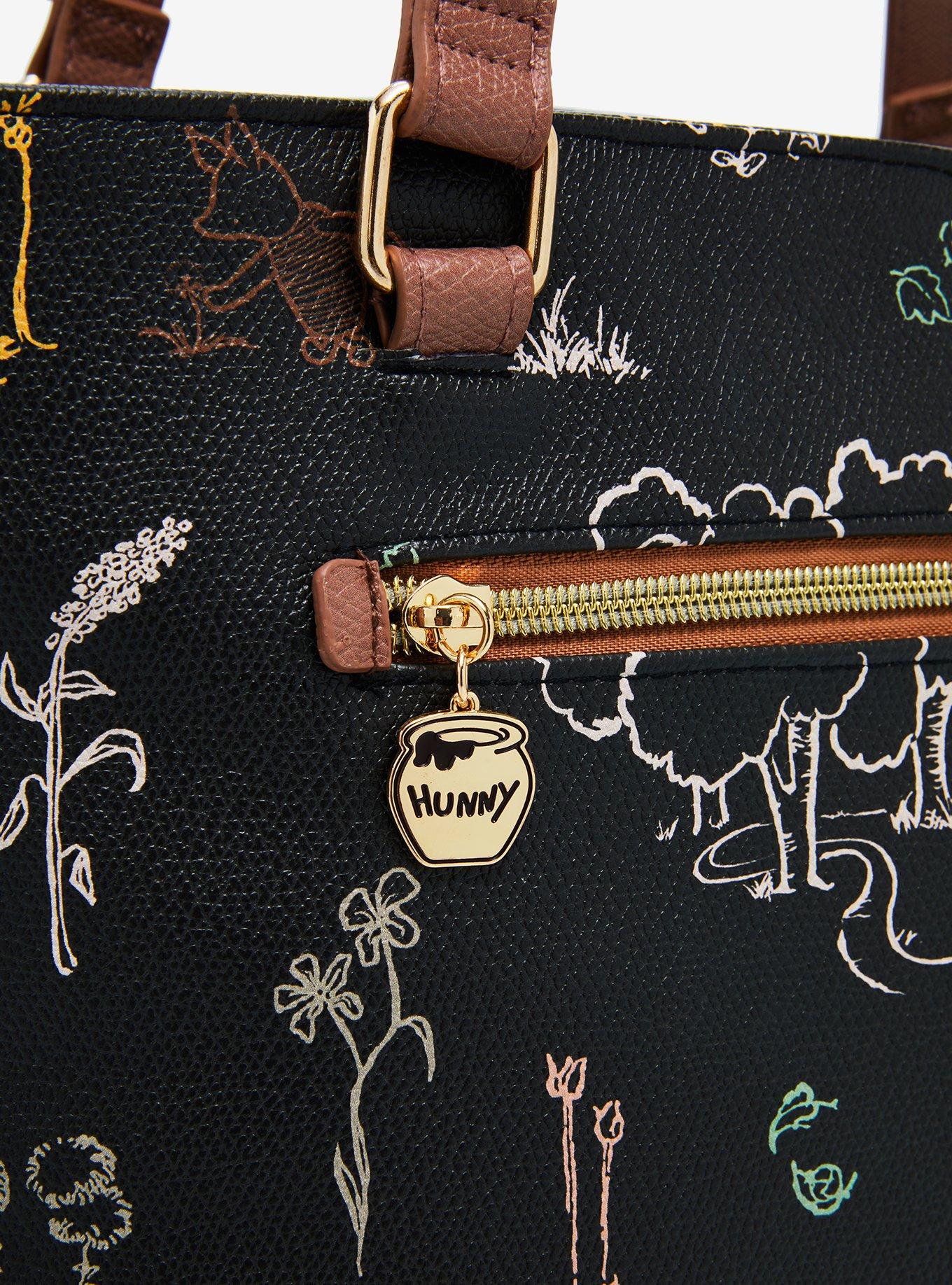 Disney Winnie the Pooh Allover Print Cooler Lunch Bag, , alternate