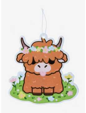 Highland Cow Tulip Scented Air Freshener - BoxLunch Exclusive, , hi-res