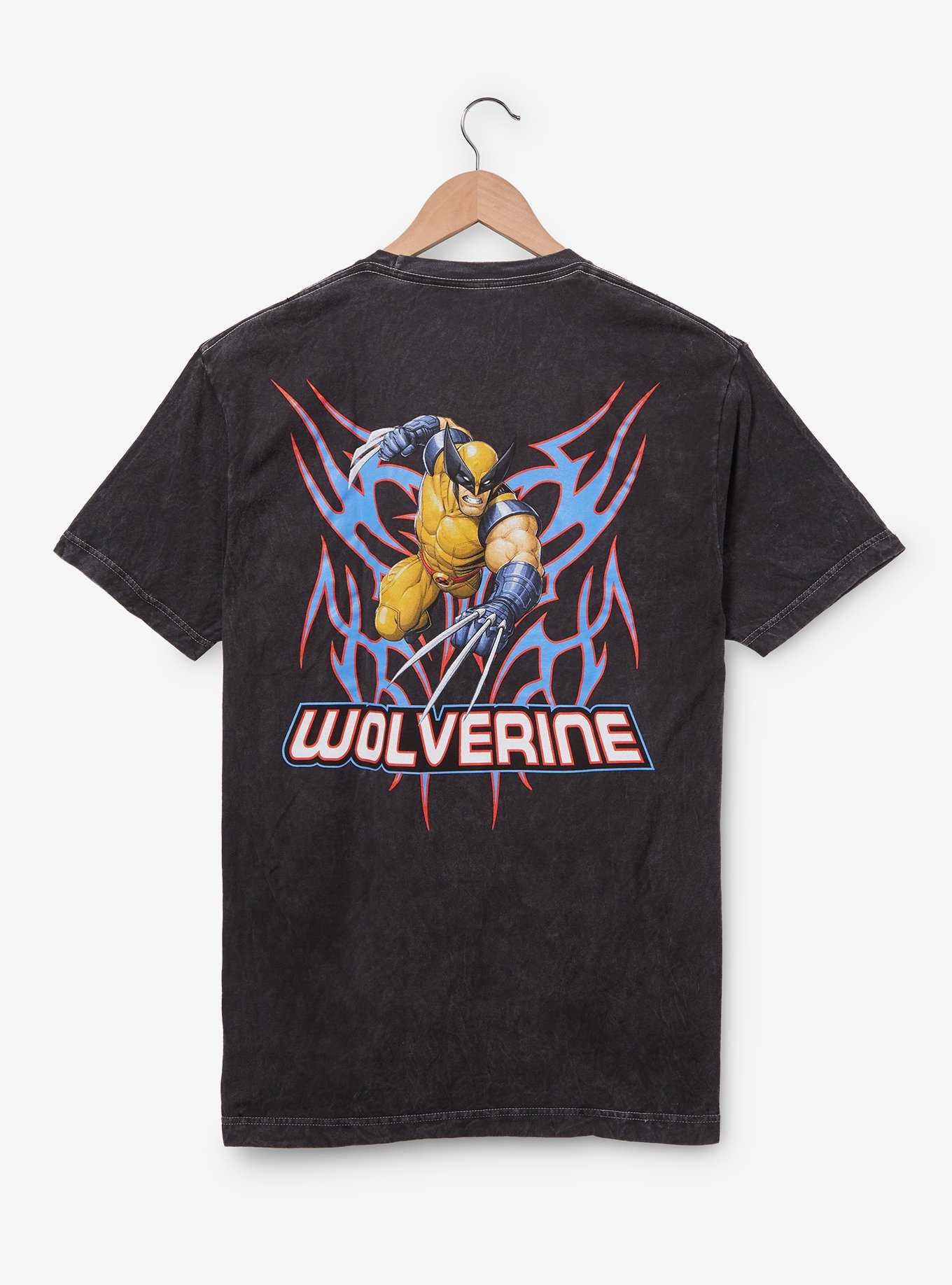 Marvel X-Men Wolverine Mineral Wash Portrait T-Shirt - BoxLunch Exclusive, , hi-res