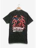 Marvel Scarlet Witch Tie Dye T-Shirt — BoxLunch Exclusive, MINERAL BLACK, alternate