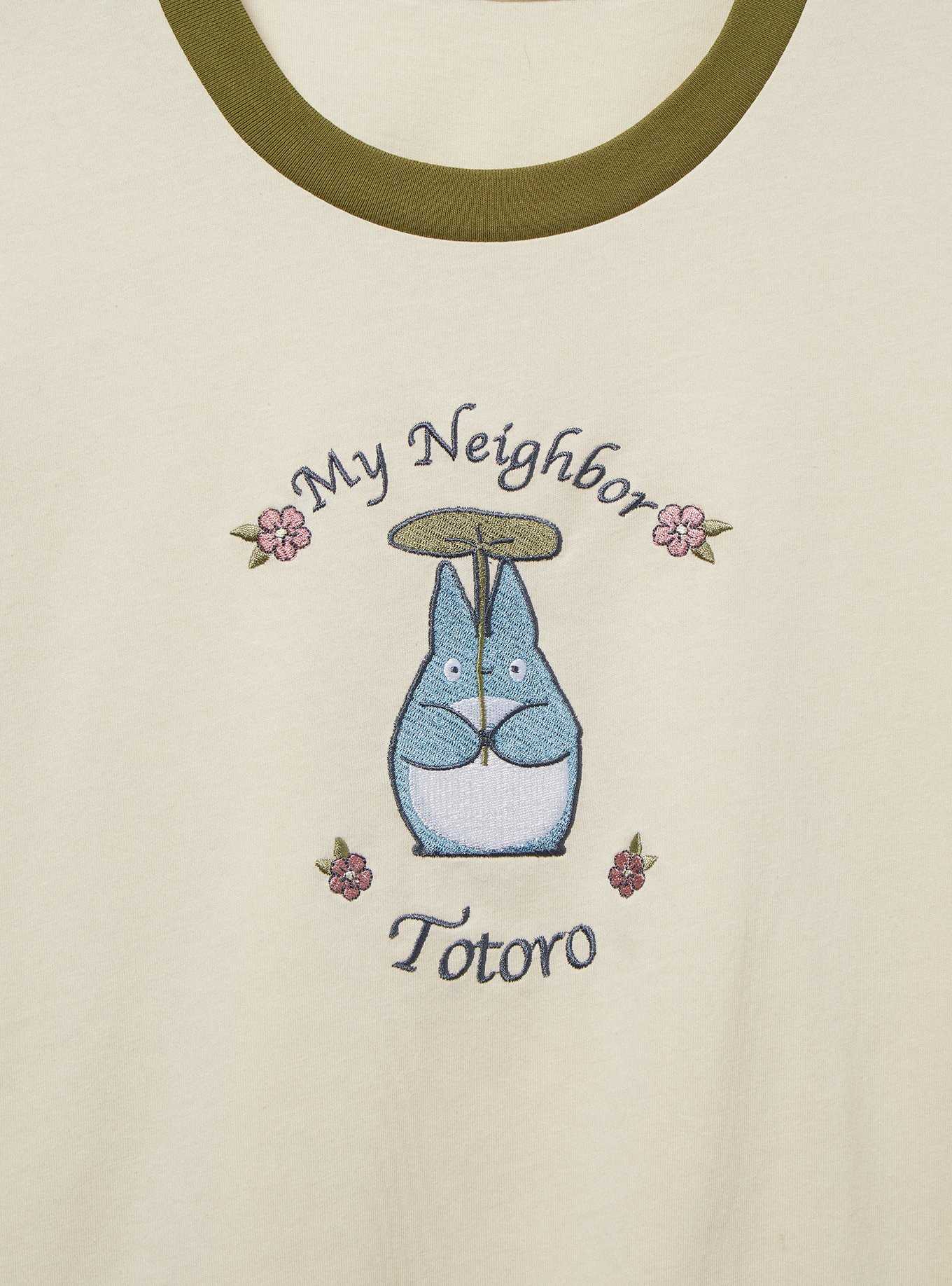 Her Universe Studio Ghibli My Neighbor Totoro Chu Totoro Portrait Women's Ringer T-Shirt - BoxLunch Exclusive, , hi-res