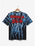 Godzilla Lightning Portrait T-Shirt - BoxLunch Exclusive, BLACK, alternate