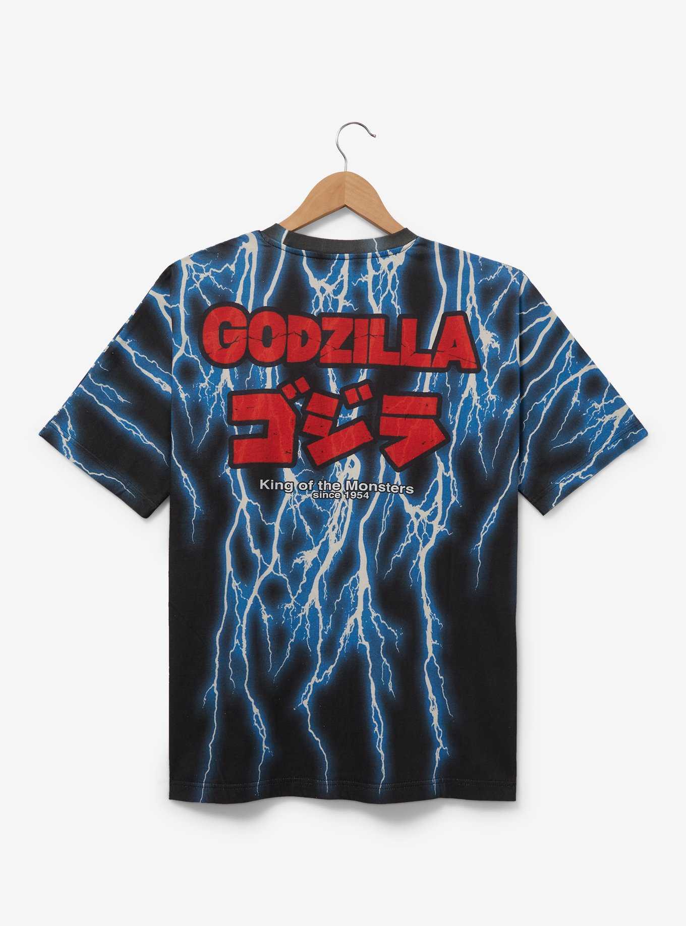 Godzilla Lightning Portrait T-Shirt - BoxLunch Exclusive, , hi-res