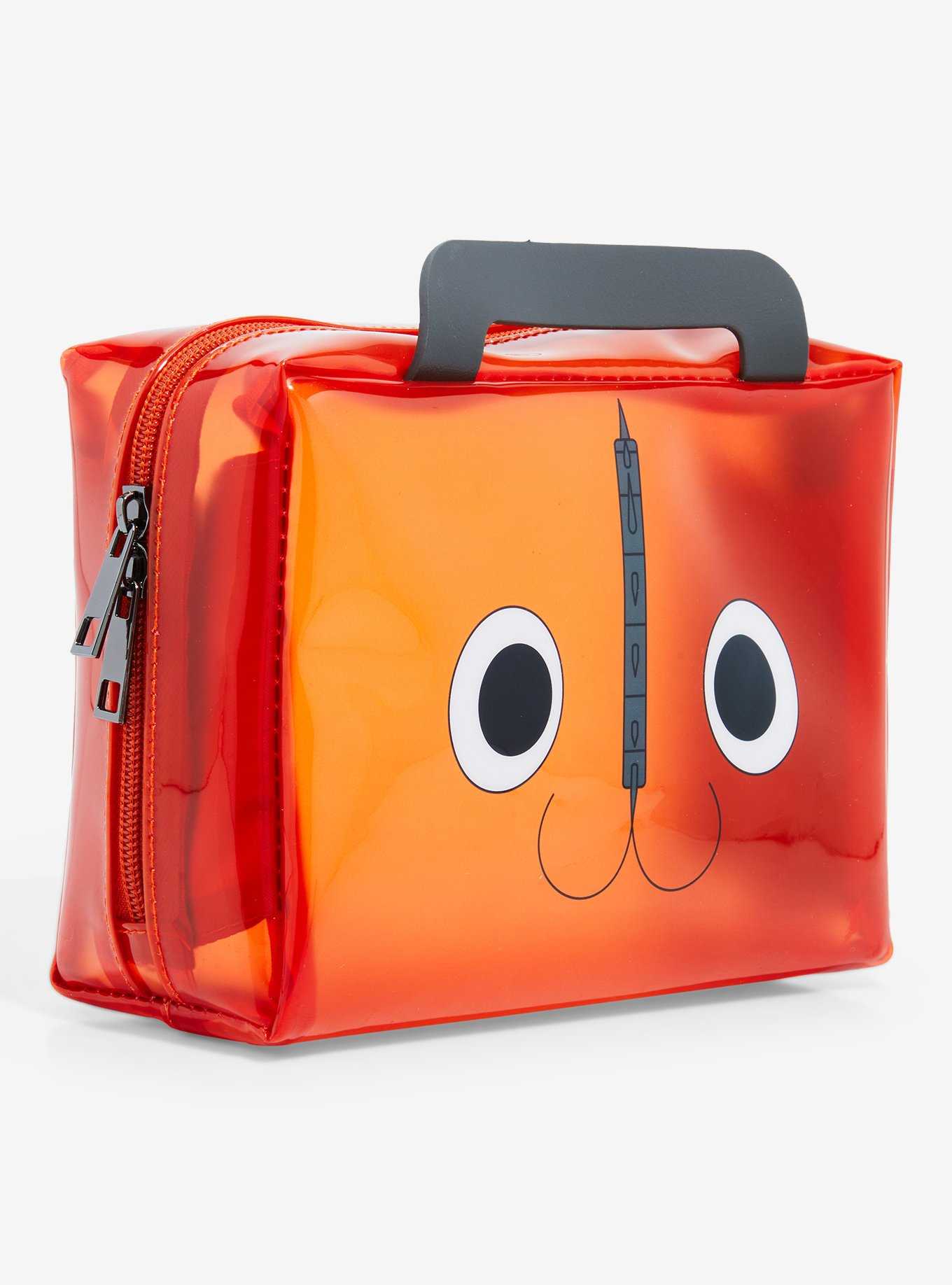 Chainsaw Man Pochita Figural Cosmetic Bag - BoxLunch Exclusive, , hi-res